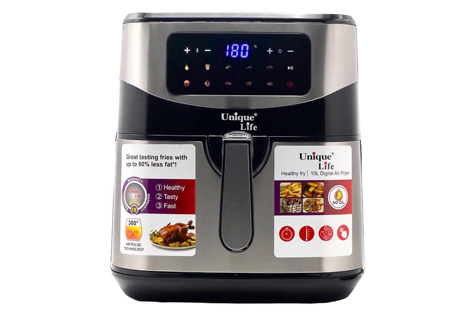 نمای جلوی لمسی هواپز یونیک لایف UL-519A