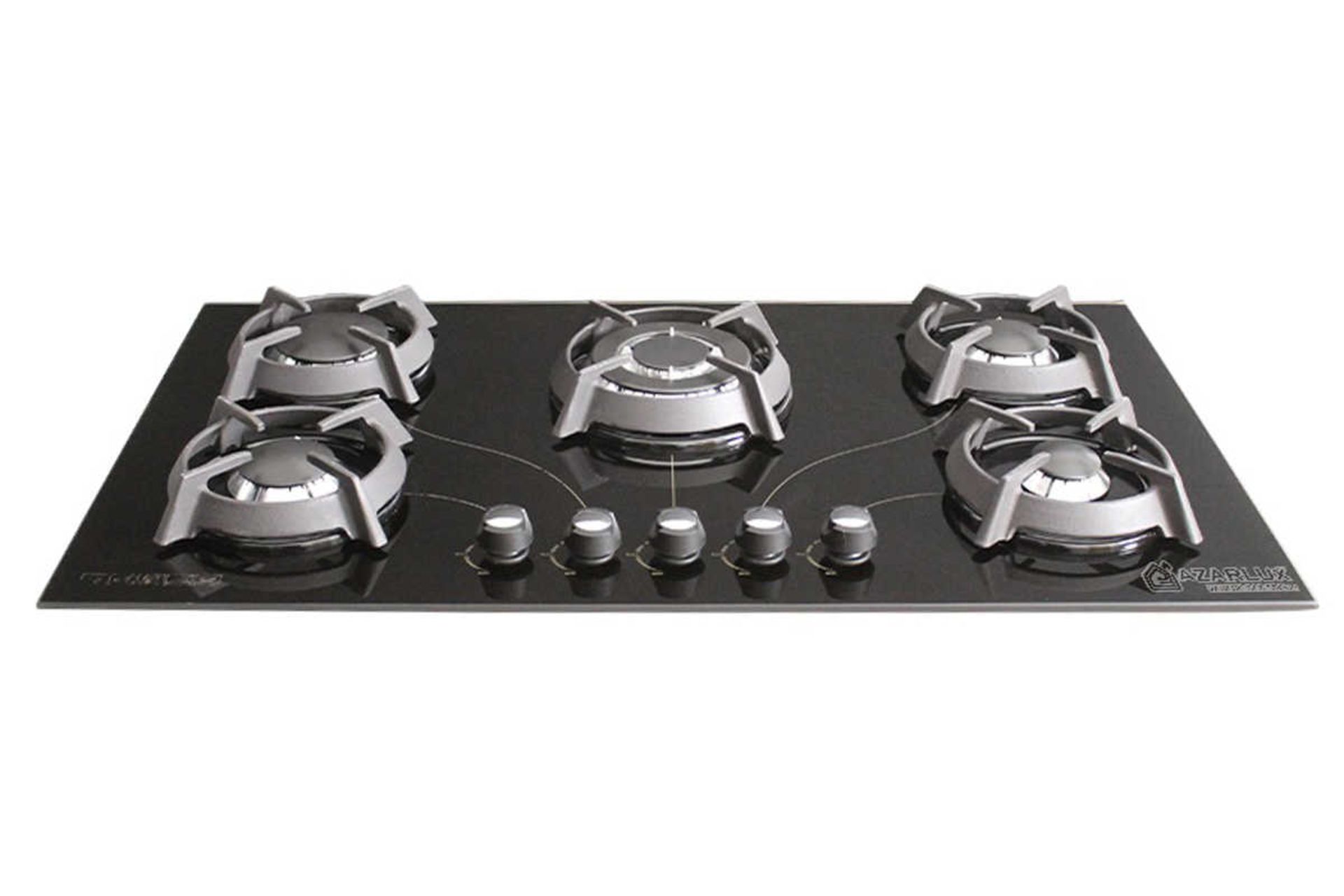 نمای جلوی اجاق گاز صفحه ای آذرلوکس G05ME-C19B