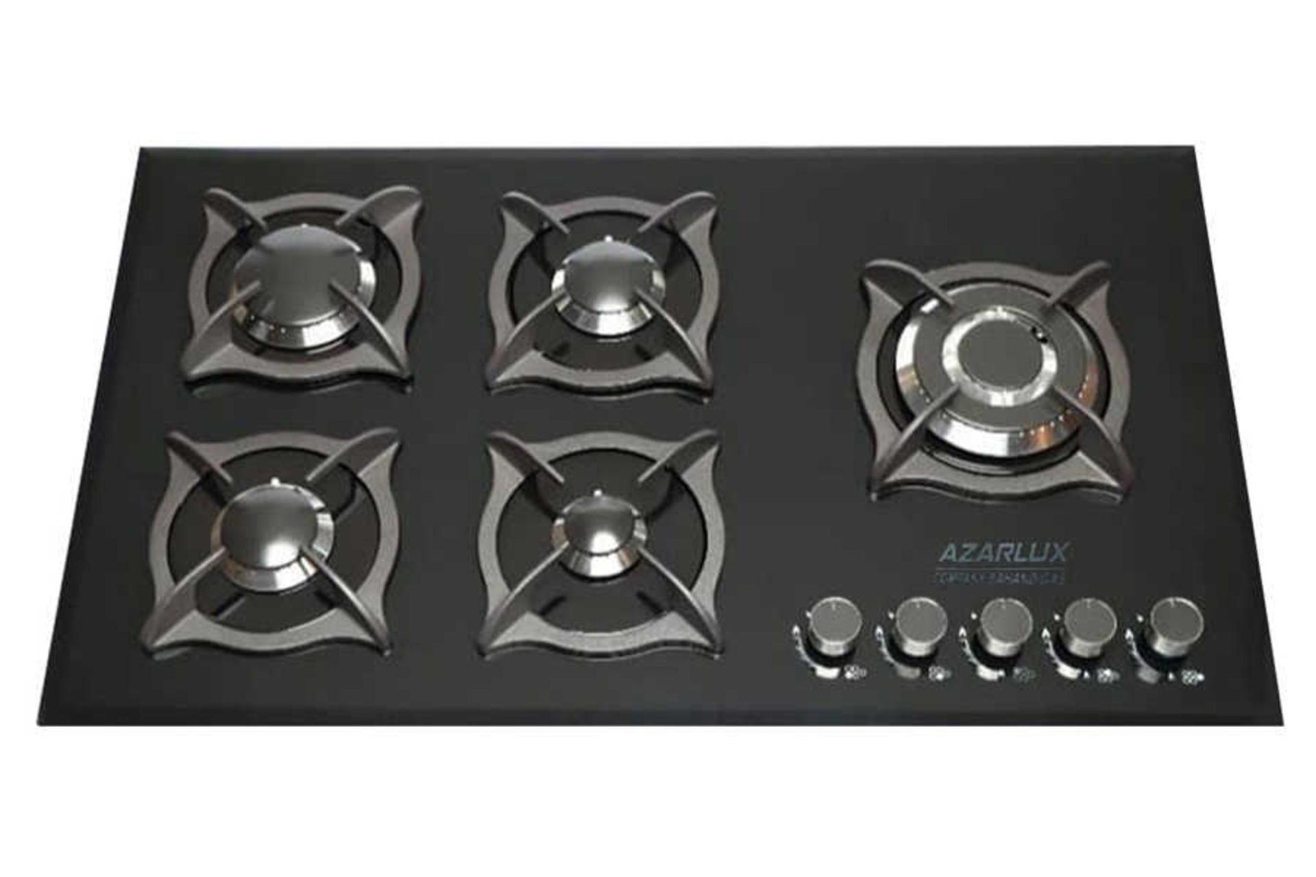 نمای بالای اجاق گاز صفحه ای آذرلوکس GM6