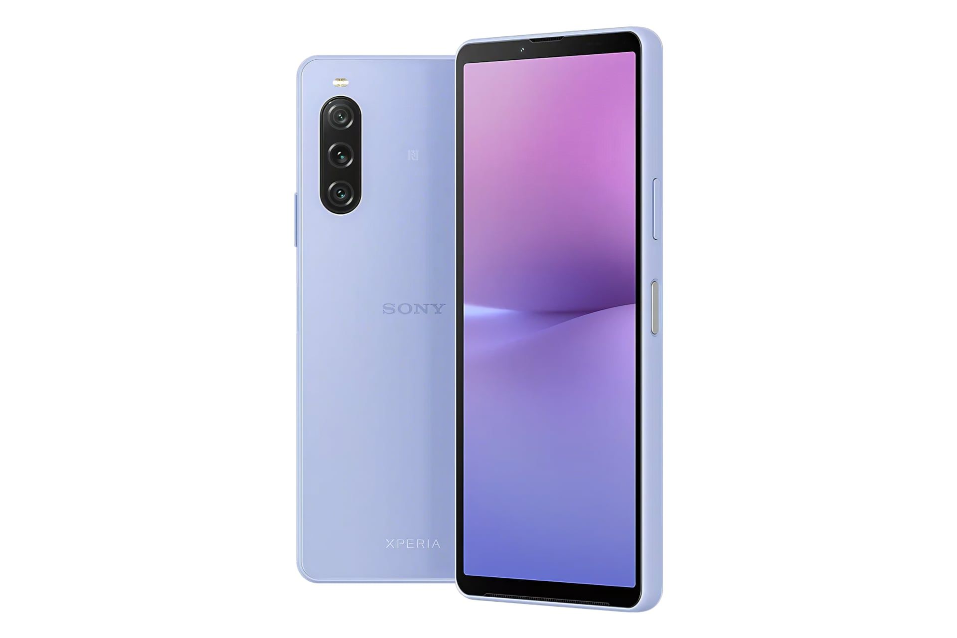 پنل جلو و پشت گوشی موبایل اکسپریا 10 مارک 5 سونی بنفش / Sony Xperia 10 V