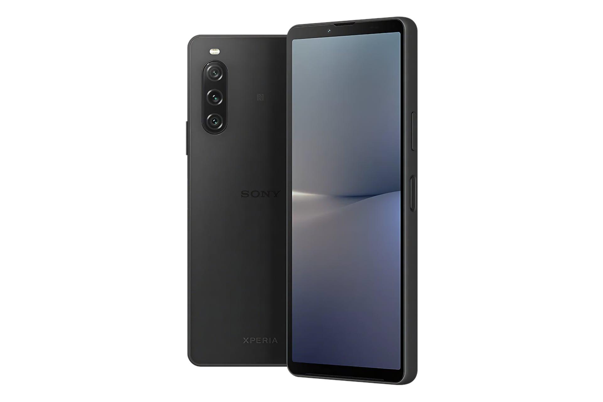 پنل جلو و پشت گوشی موبایل اکسپریا 10 مارک 5 سونی مشکی / Sony Xperia 10 V