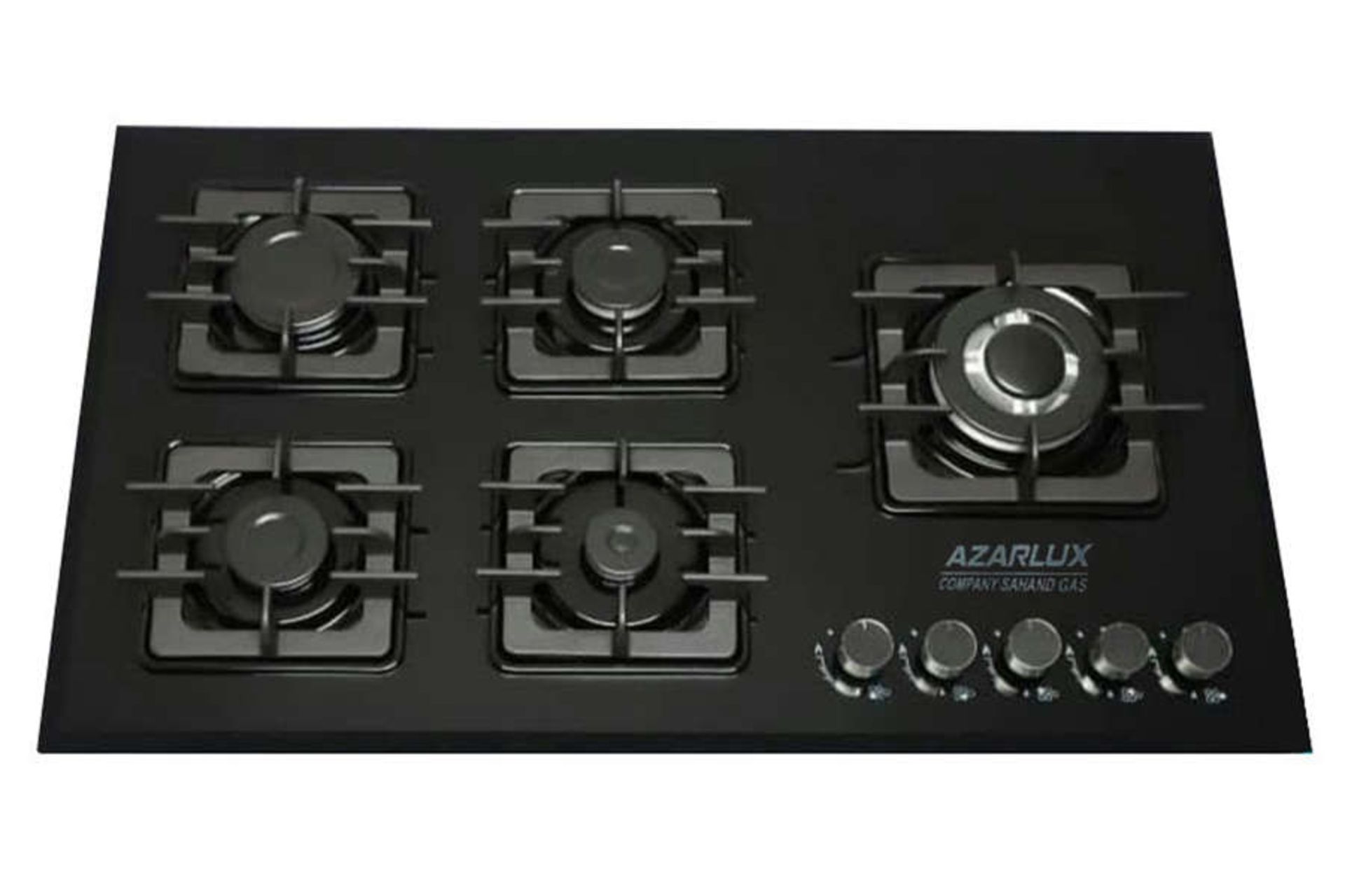 نمای بالای اجاق گاز صفحه ای آذرلوکس GM2