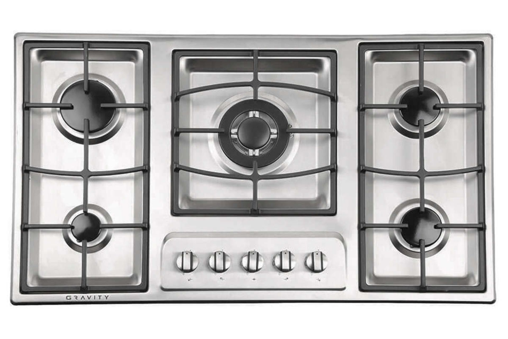 نمای بالای اجاق گاز صفحه ای گرویتی G930