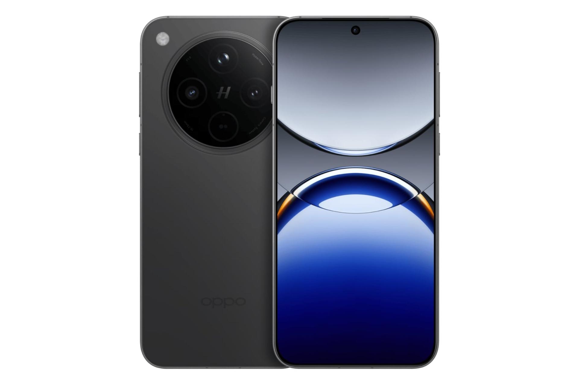 پنل جلو و پشت گوشی موبایل فایند X8 اوپو مشکی / Oppo Find X8