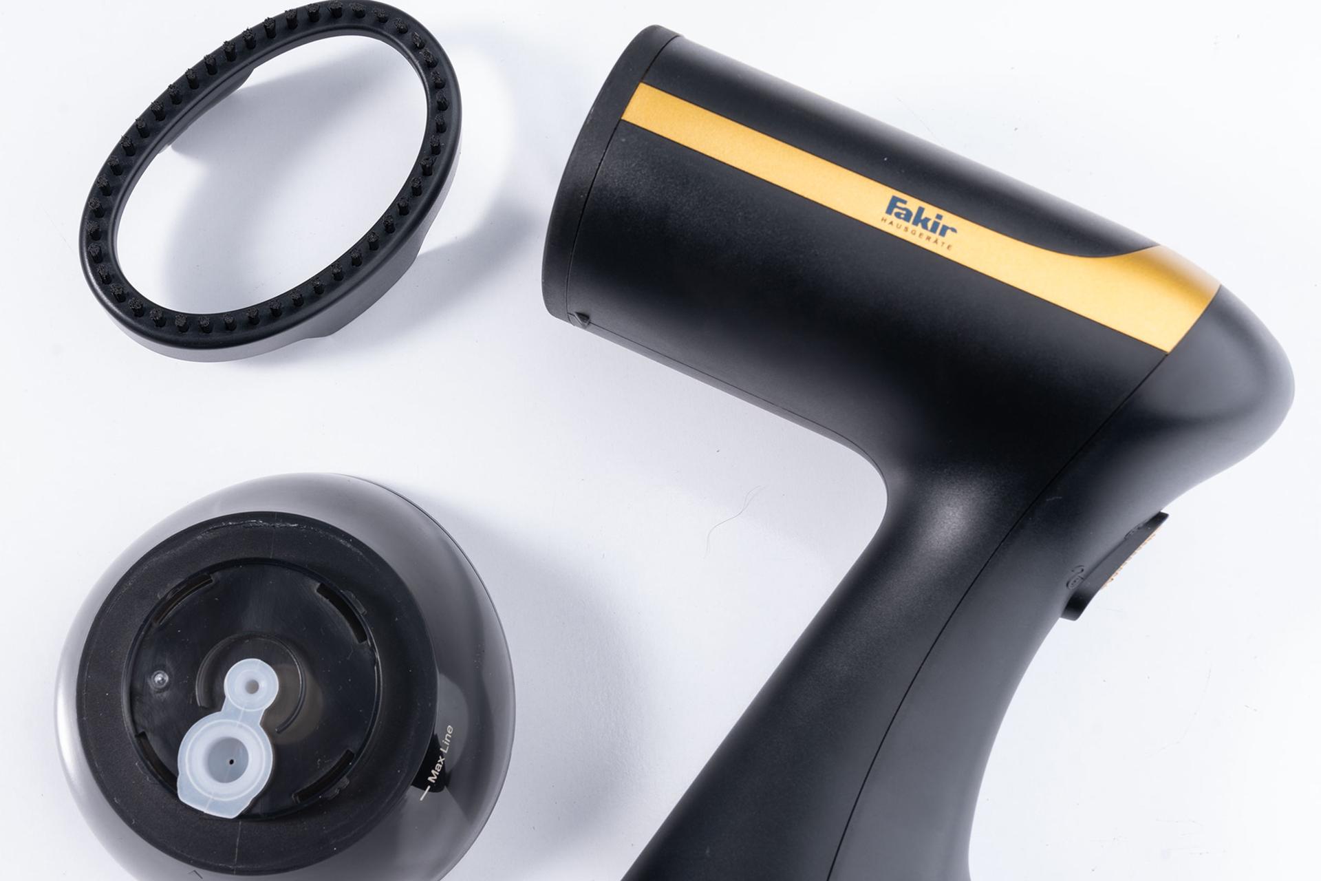 بخارگر دستی فکر Fakir FGS-0023 نمای جانبی و سری باز شده