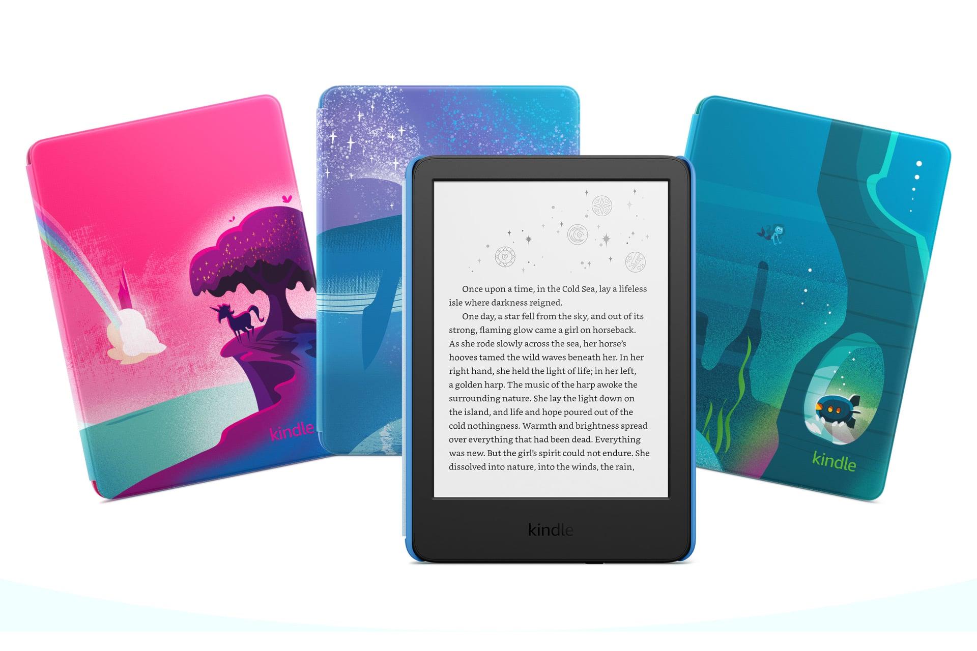 کتابخوان آمازون Amazon Kindle Kids 2024 در رنگ های مختلف