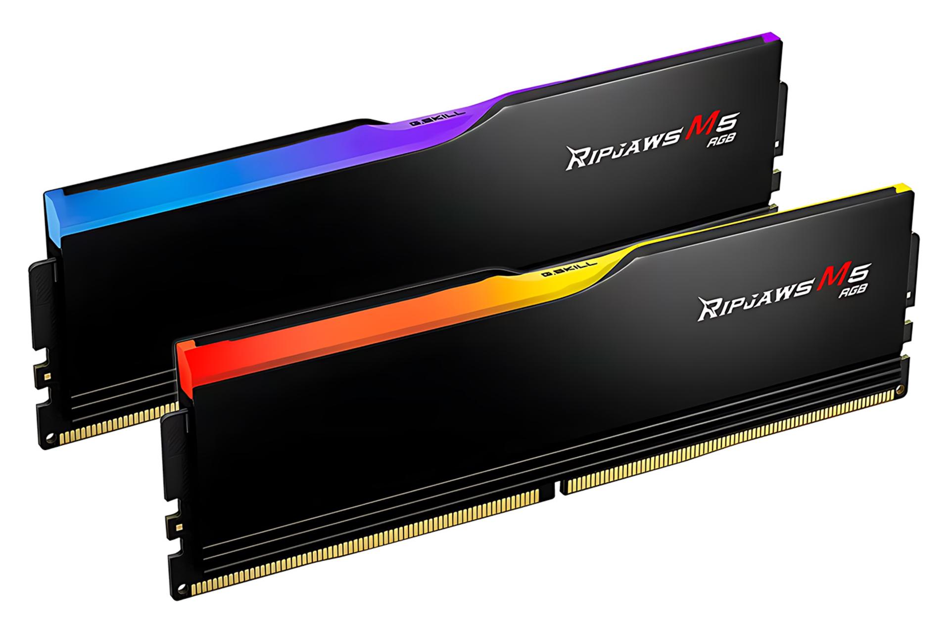 نمای کناری رم جی اسکیل G.SKILL Ripjaws M5 RGB 32GB (2x16) DDR5-6400 CL32