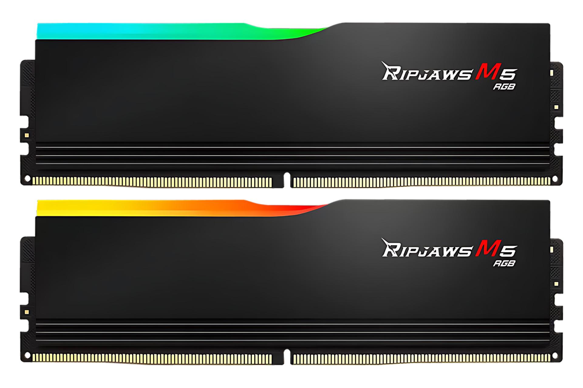 رم جی اسکیل G.SKILL Ripjaws M5 RGB 32GB (2x16) DDR5-6400 CL32