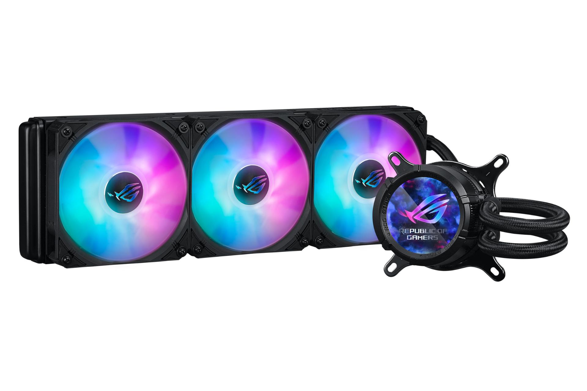 مرجع متخصصين ايران خنك كننده مايع ايسوس ASUS ROG STRIX LC III 360 ARGB LCD