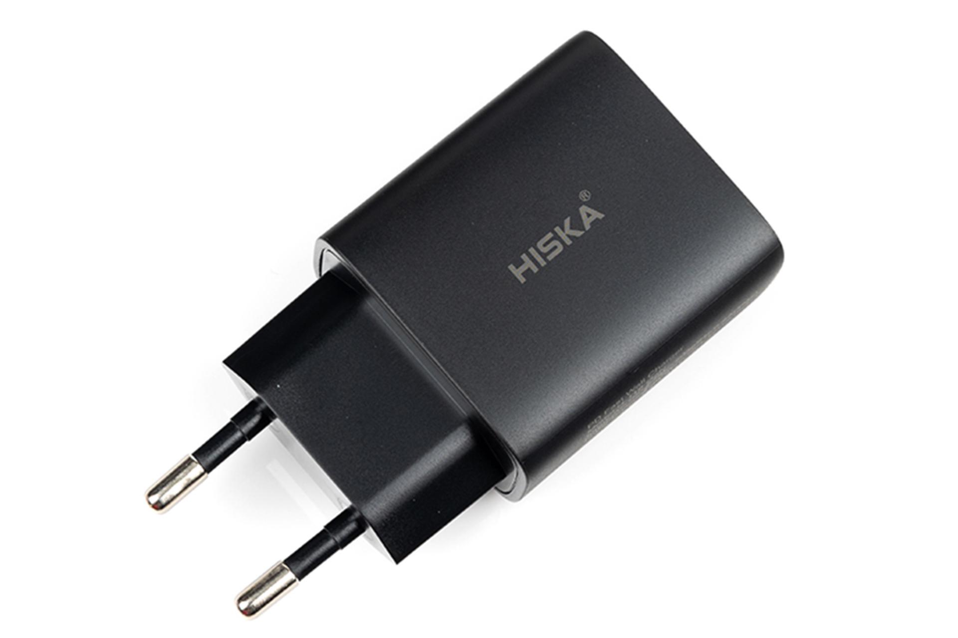 شارژر هیسکا مدل H106-Gan رنگ مشکی