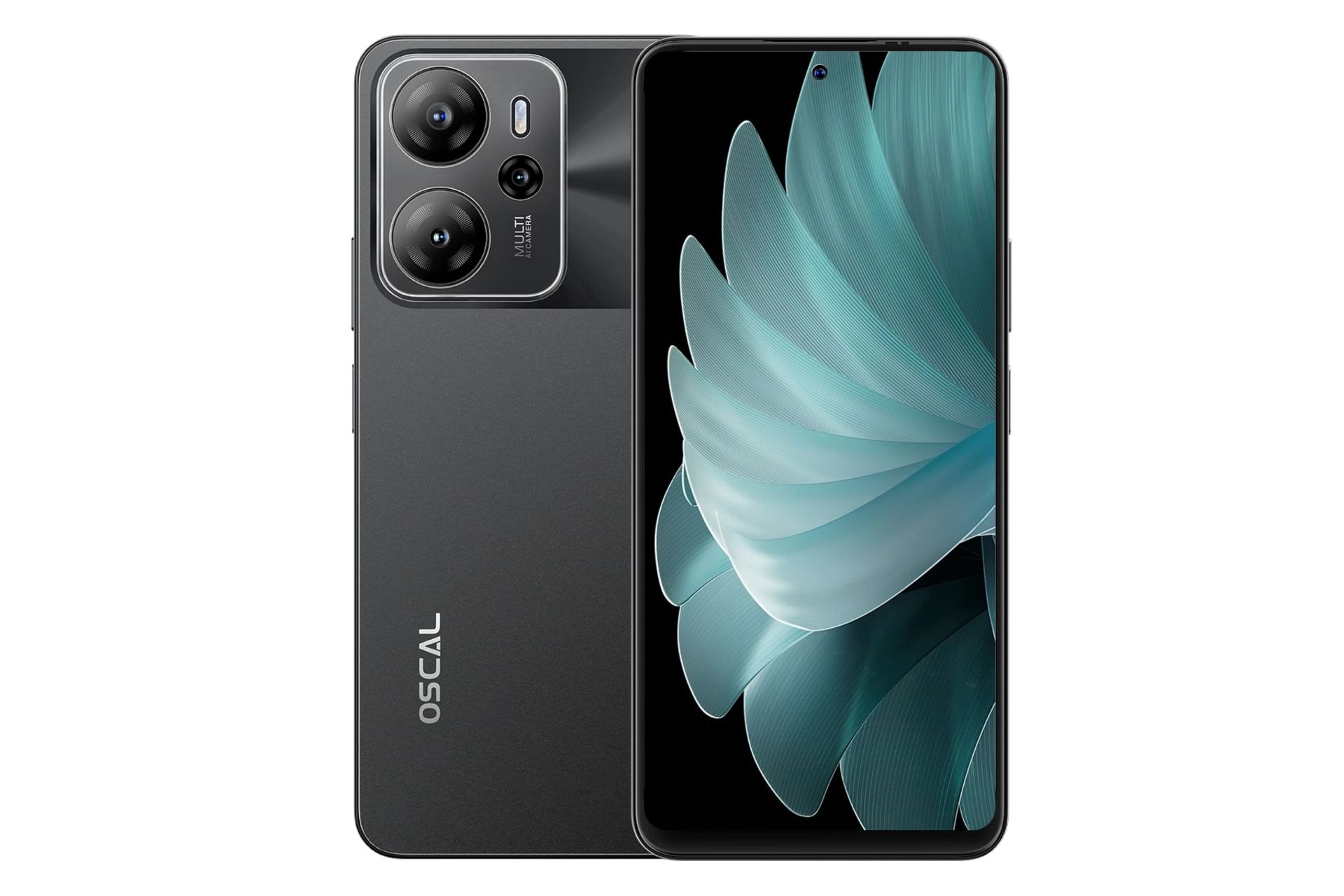 پنل جلو و پشت گوشی موبایل اسکال Tiger 13 بلک ویو مشکی / Blackview Oscal Tiger 13