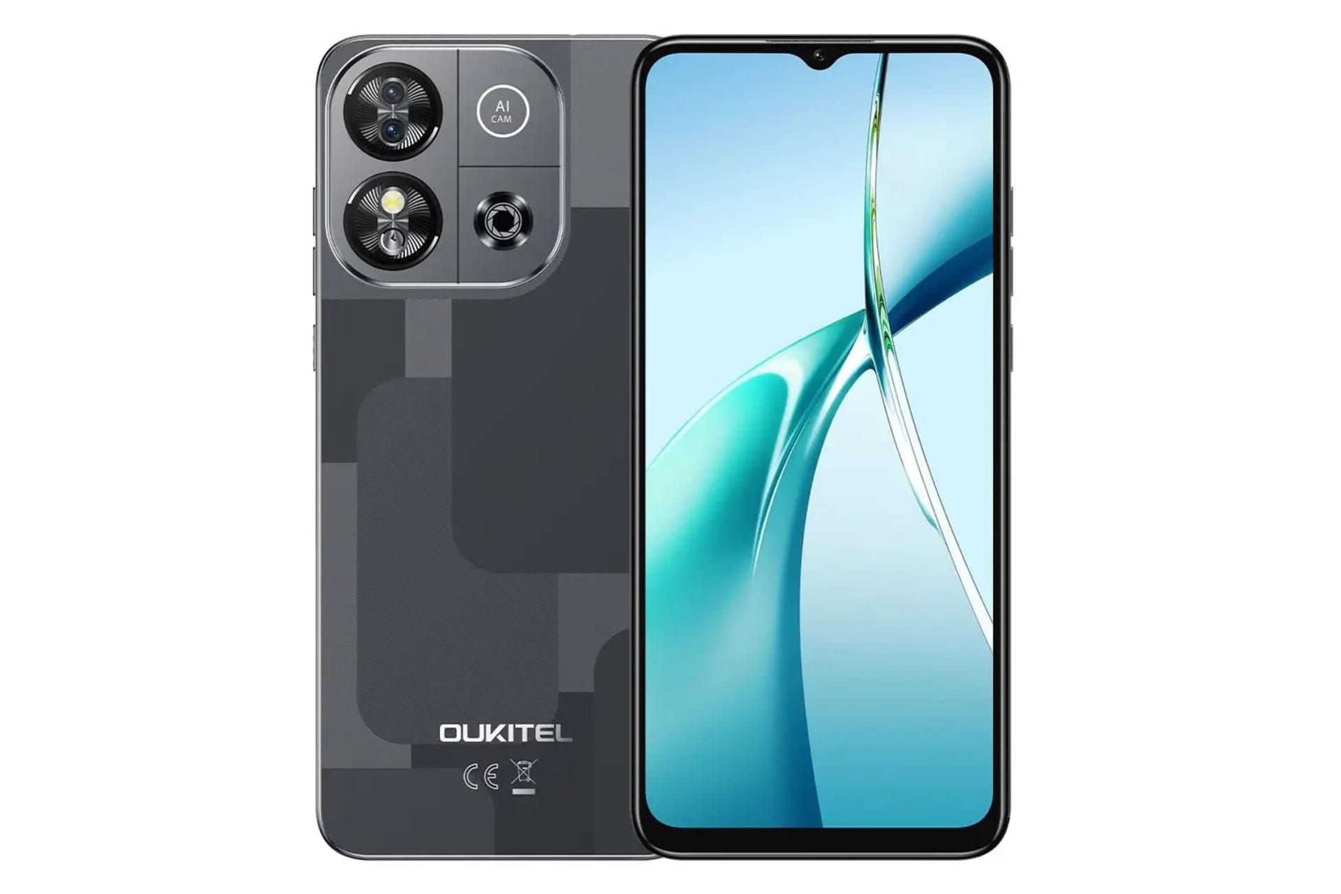 پنل جلو و پشت گوشی موبایل اوکیتل Oukitel C57s خاکستری