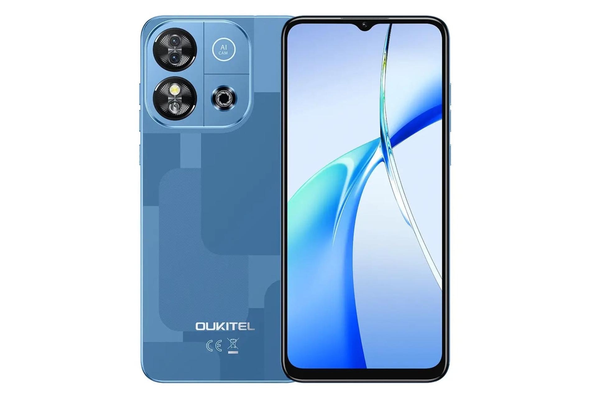 پنل جلو و پشت گوشی موبایل اوکیتل Oukitel C57s آبی