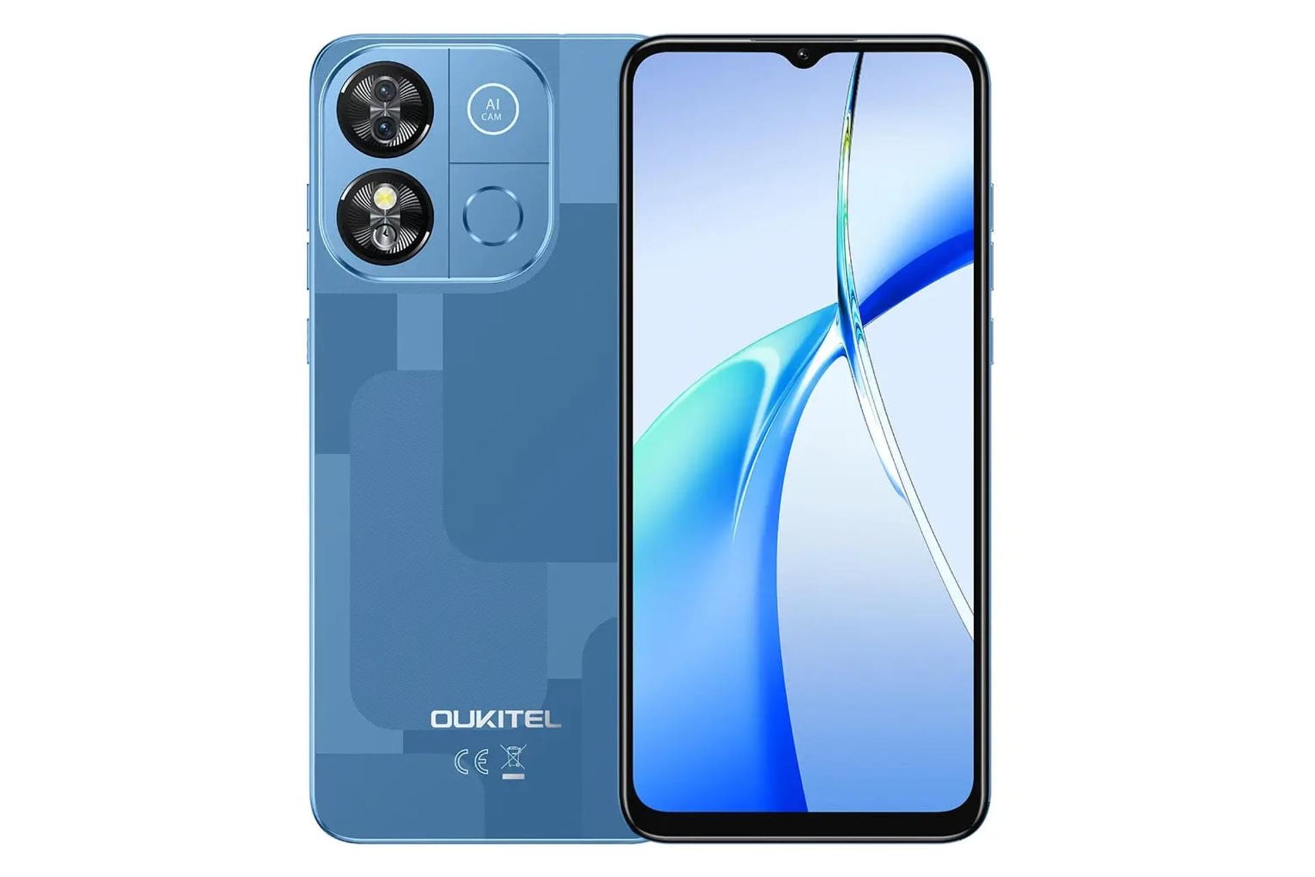 پنل جلو و پشت گوشی موبایل اوکیتل C57 پرو آبی / Oukitel C57 Pro