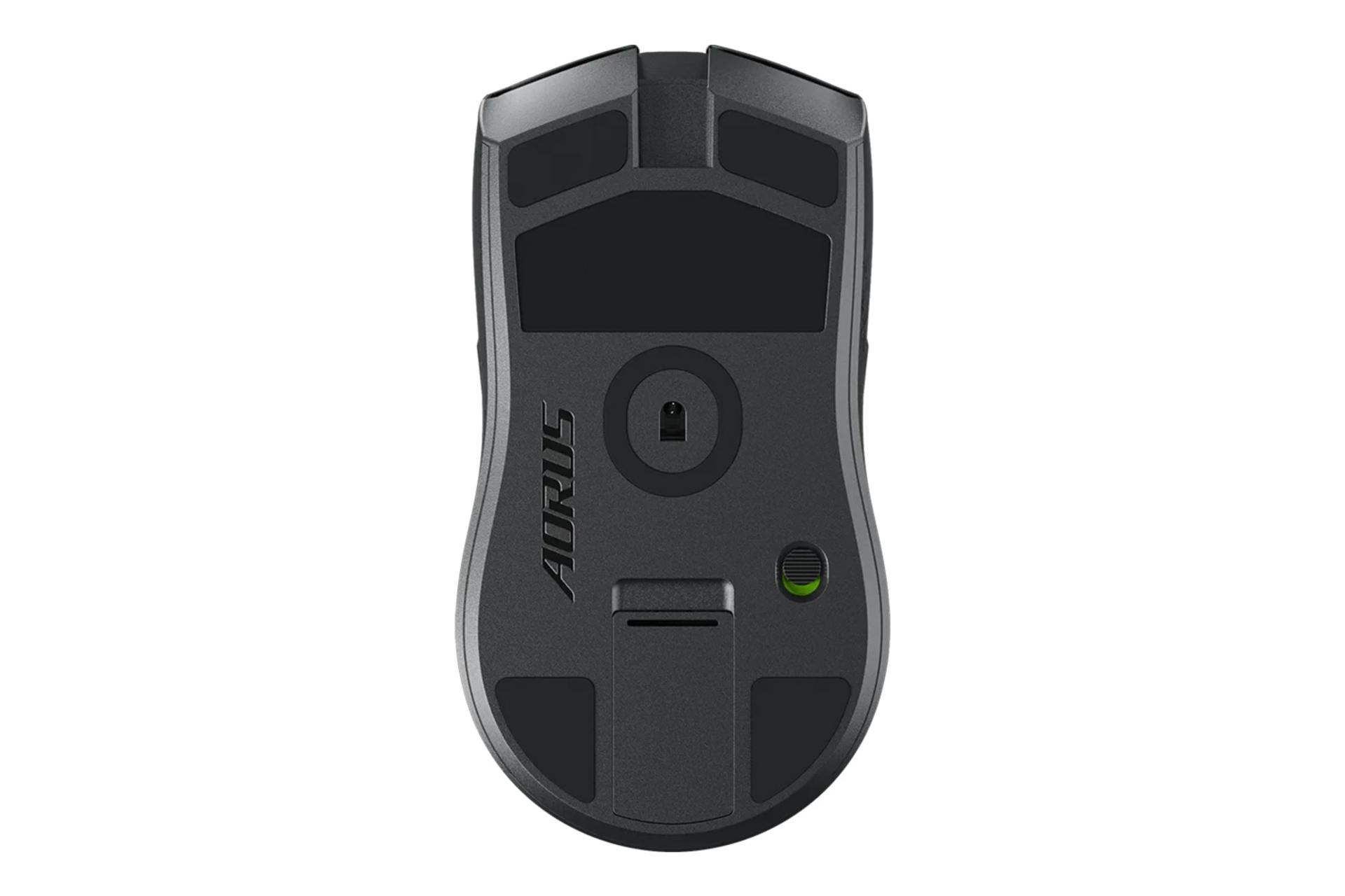 نمای پایین ماوس گیگابایت GIGABYTE AORUS M6