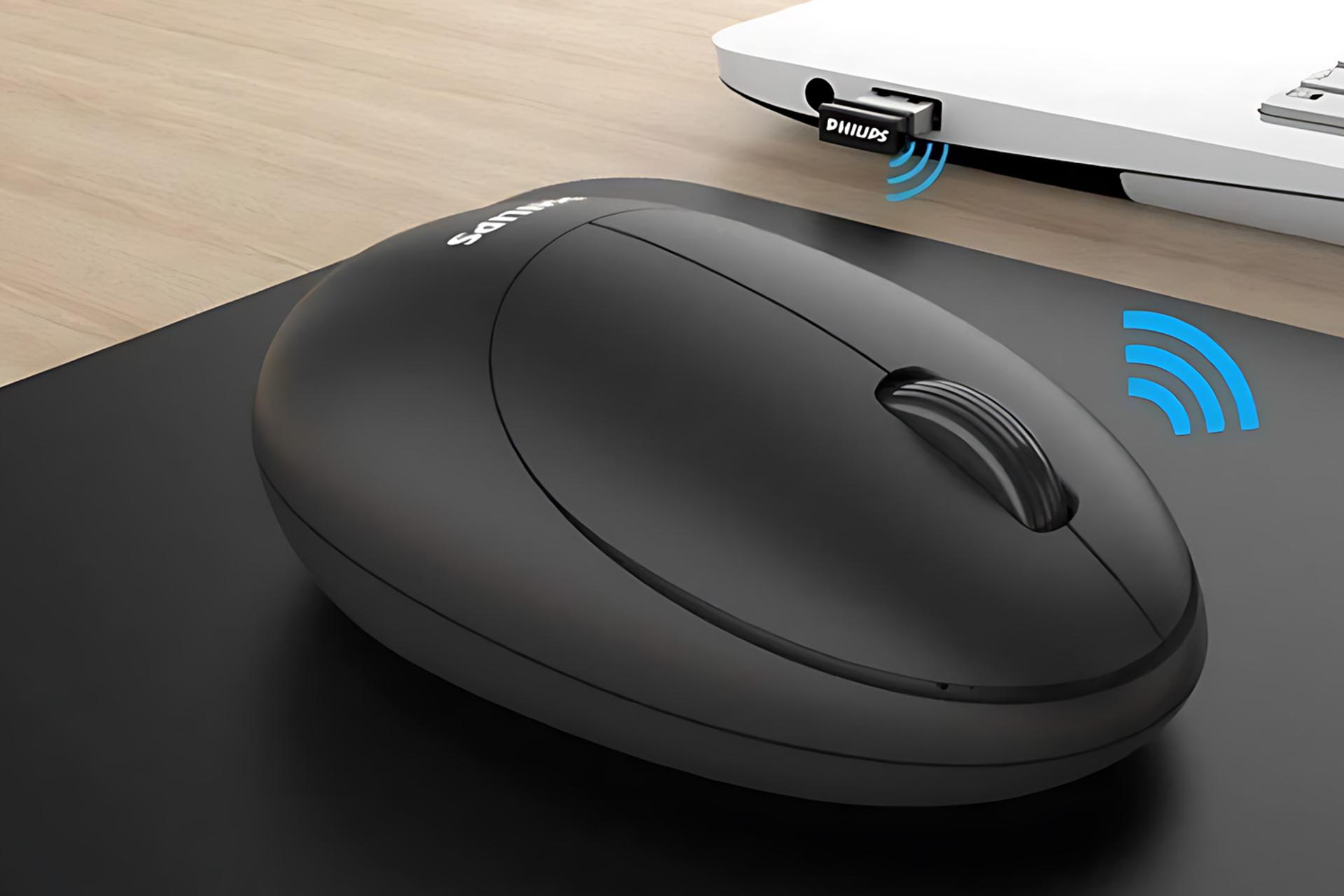 نمای کناری ماوس فیلیپس Philips M335