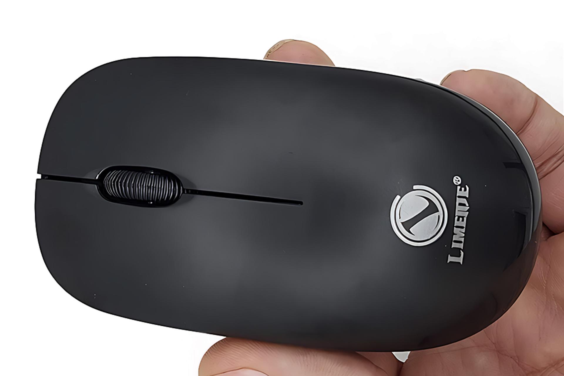 ابعاد ماوس لیمیدای LIMEIDE Q2 در دست