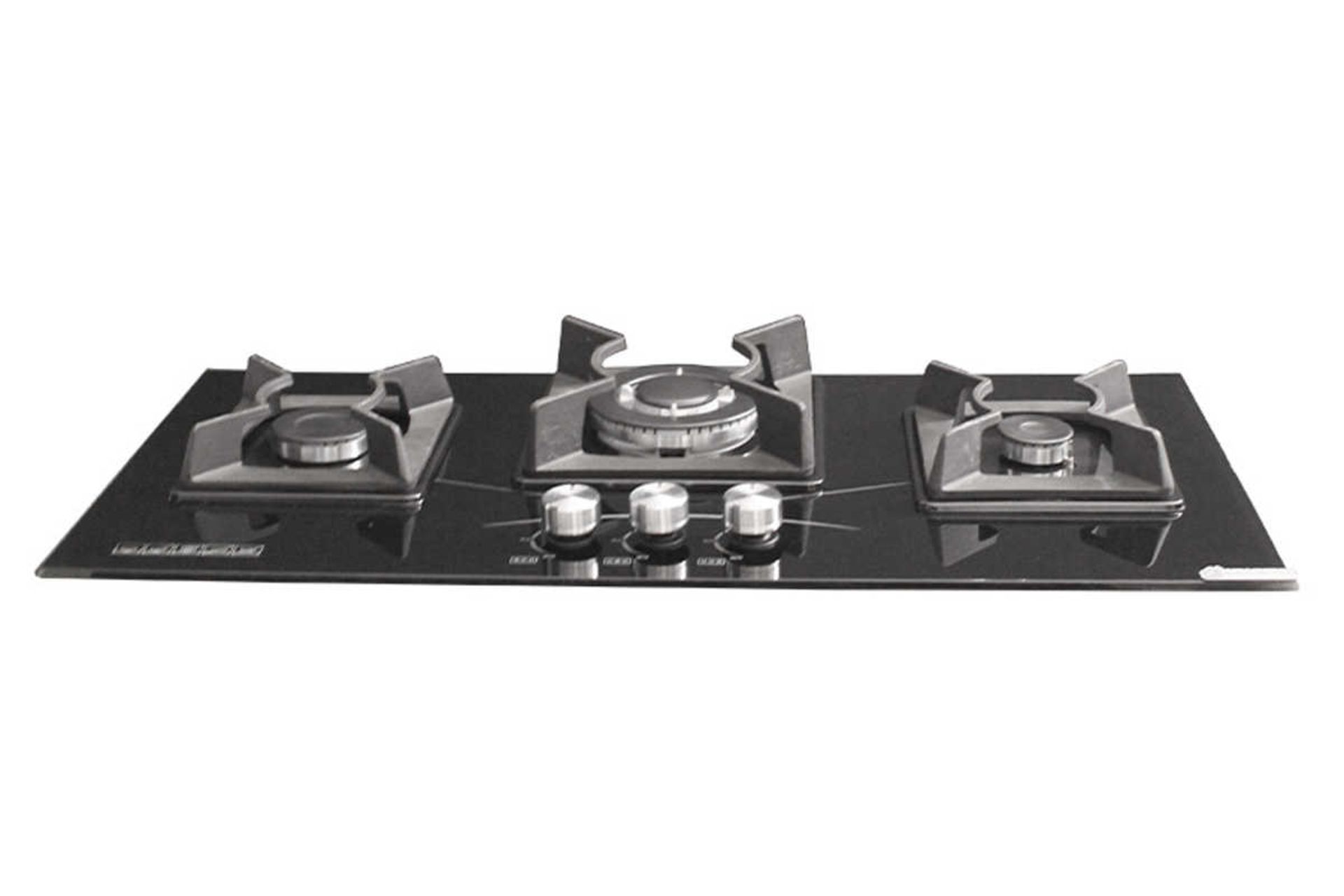 نمای جلوی اجاق گاز صفحه ای آذرلوکس G03ML-3B