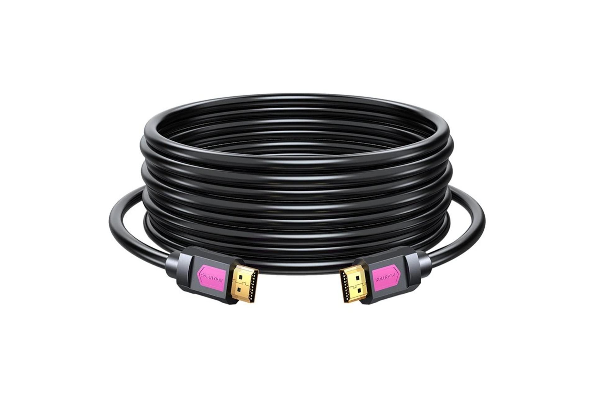 کابل HDMI لنشن HH20 4K 60Hz نسخه 2.0 رنگ مشکی