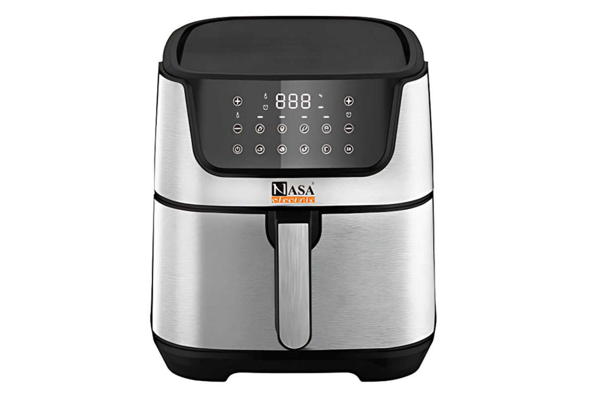 نمای جلوی هواپز ناسا الکتریک NS-811 رنگ نقره ای