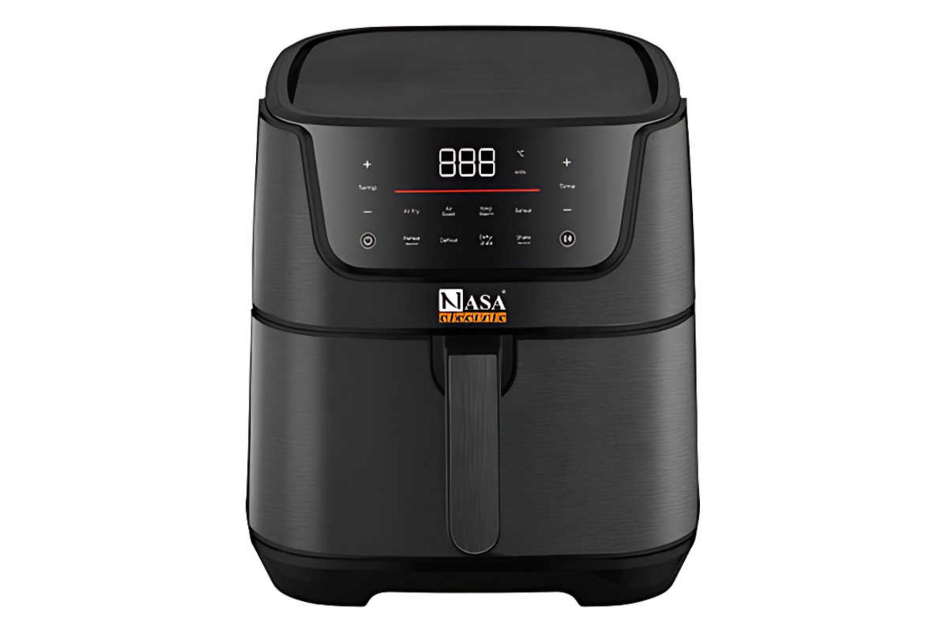 نمای جلوی هواپز ناسا الکتریک NS-811a رنگ مشکی