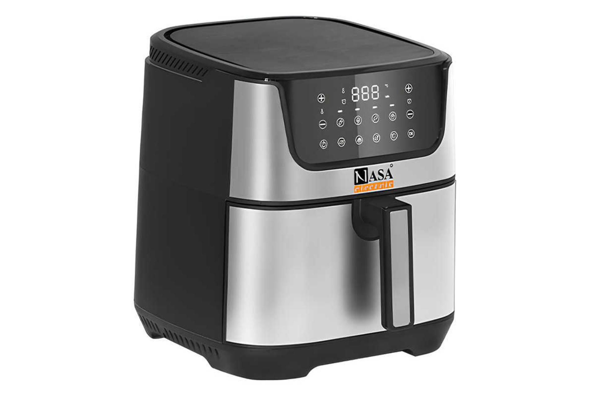 نمای سمت چپ هواپز ناسا الکتریک NS-811 رنگ نقره ای