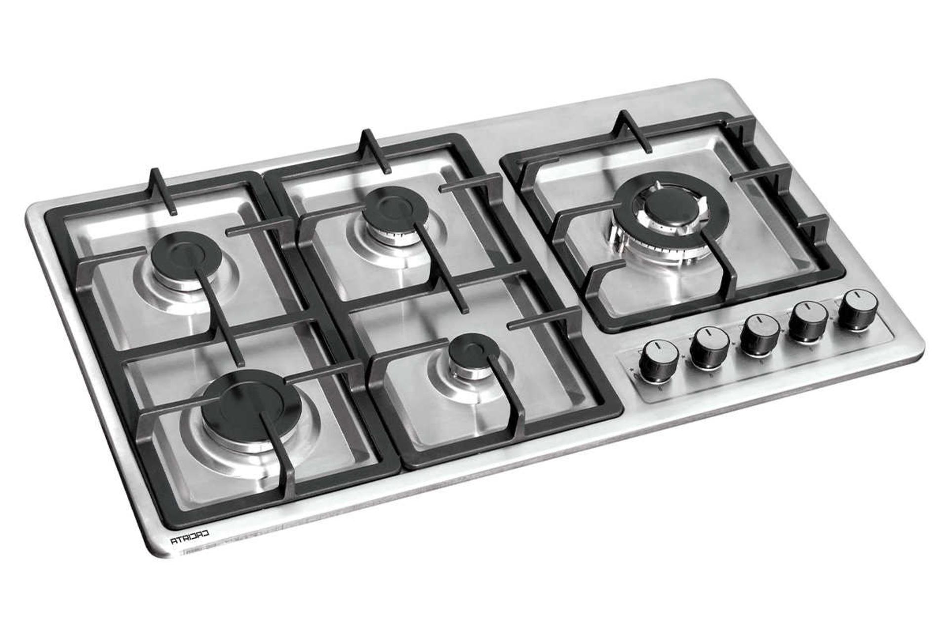 نمای سمت چپ اجاق گاز صفحه ای آتریداد AS 16