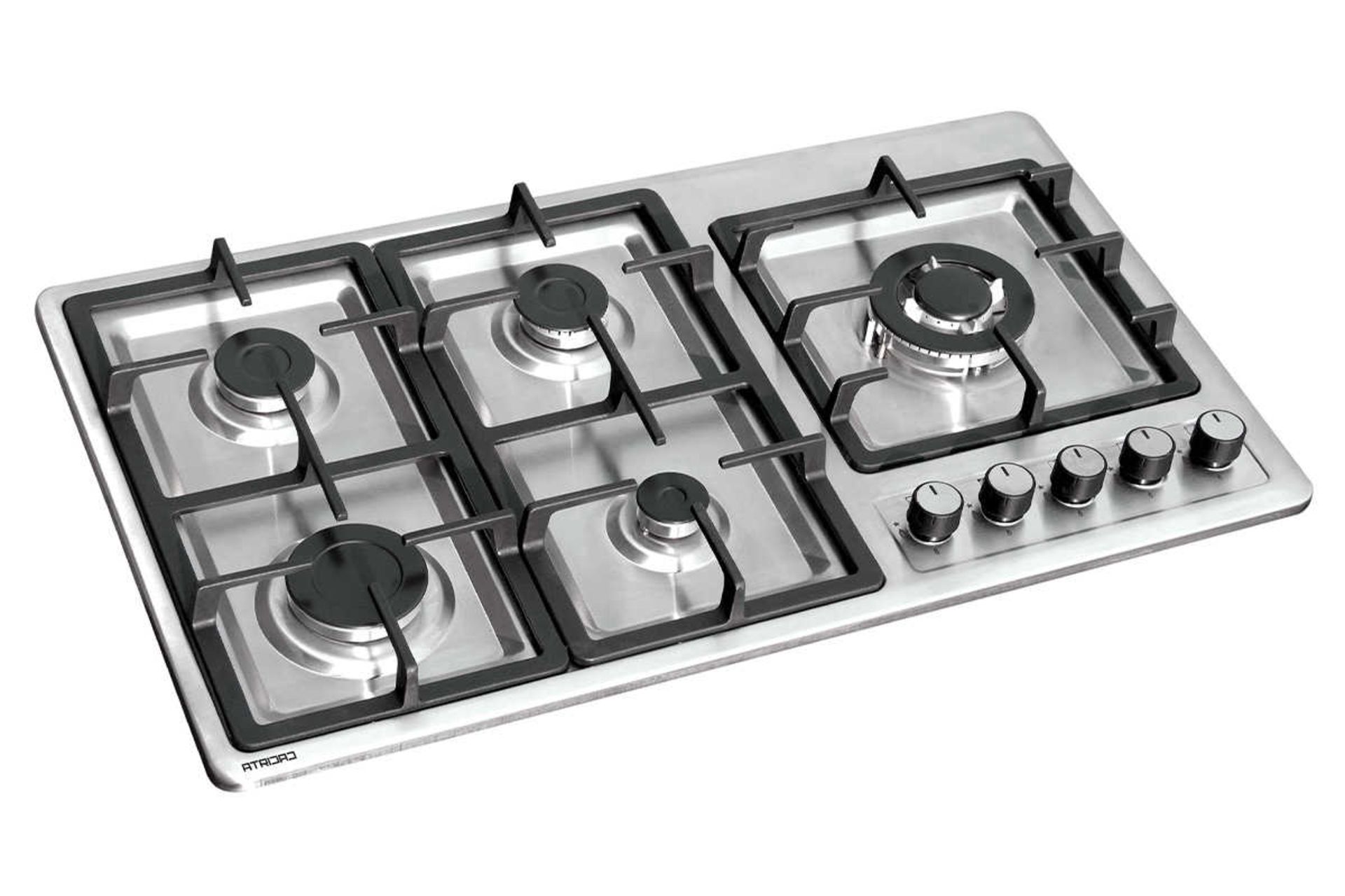 نمای سمت چپ اجاق گاز صفحه ای آتریداد AS 16