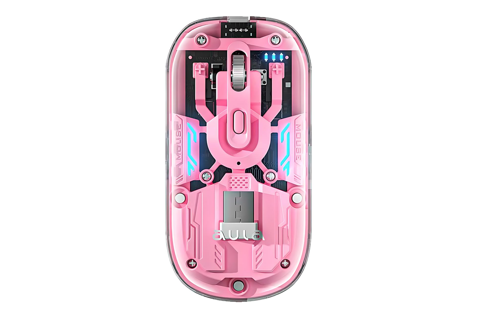 رنگ صورتی ماوس آئولا AULA AM210