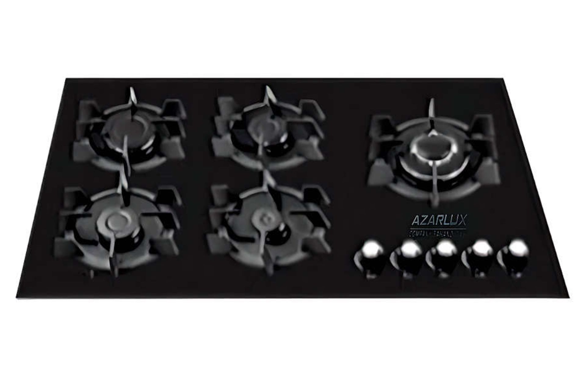 نمای بالای اجاق گاز صفحه ای آذرلوکس GM8
