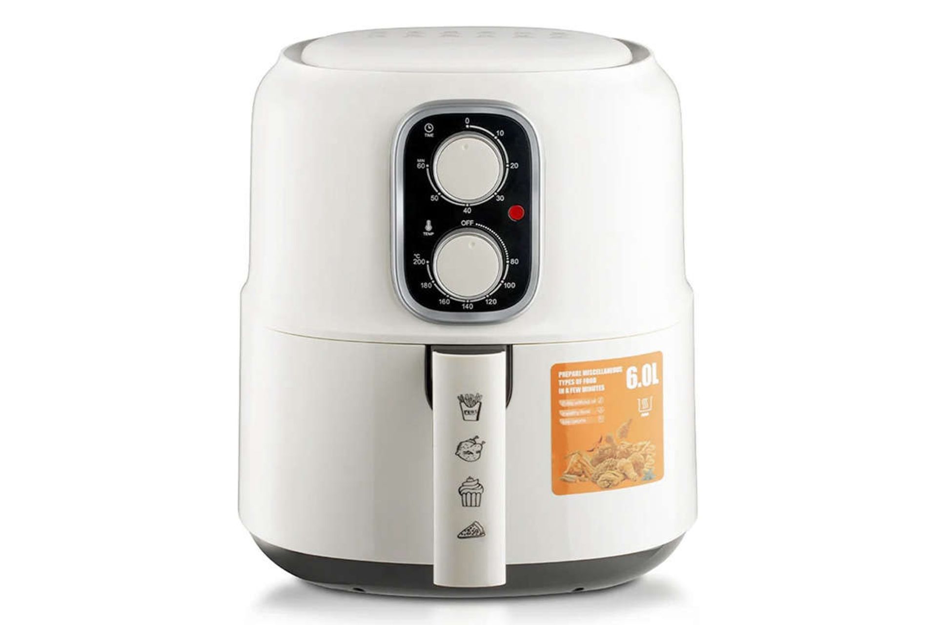 نمای جلوی هواپز راف R.5361 رنگ سفید