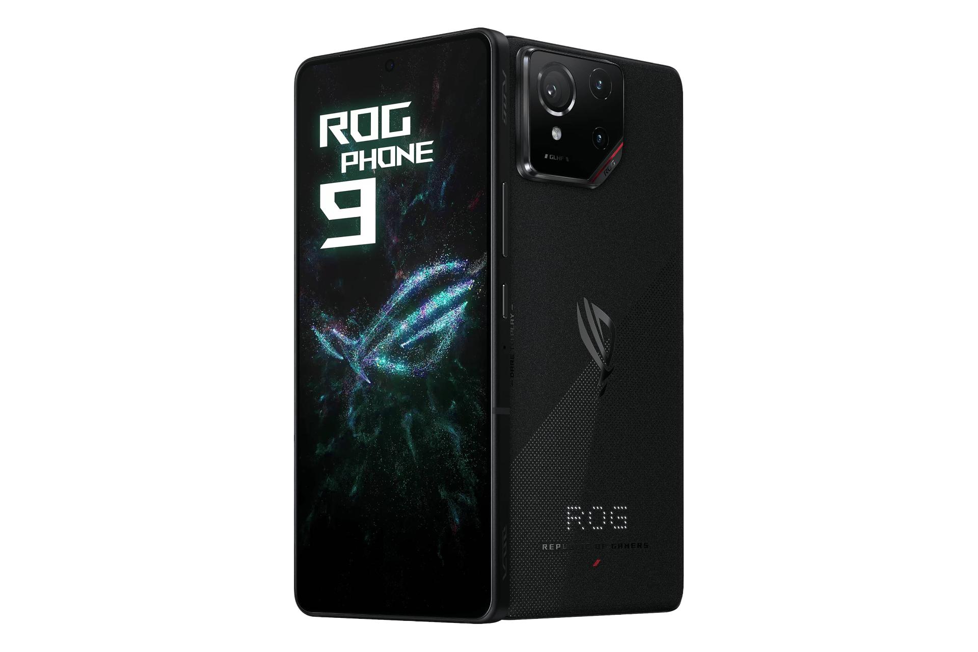 پنل جلو و پشت گوشی موبایل ROG فون 9 ایسوس مشکی / ASUS ROG Phone 9