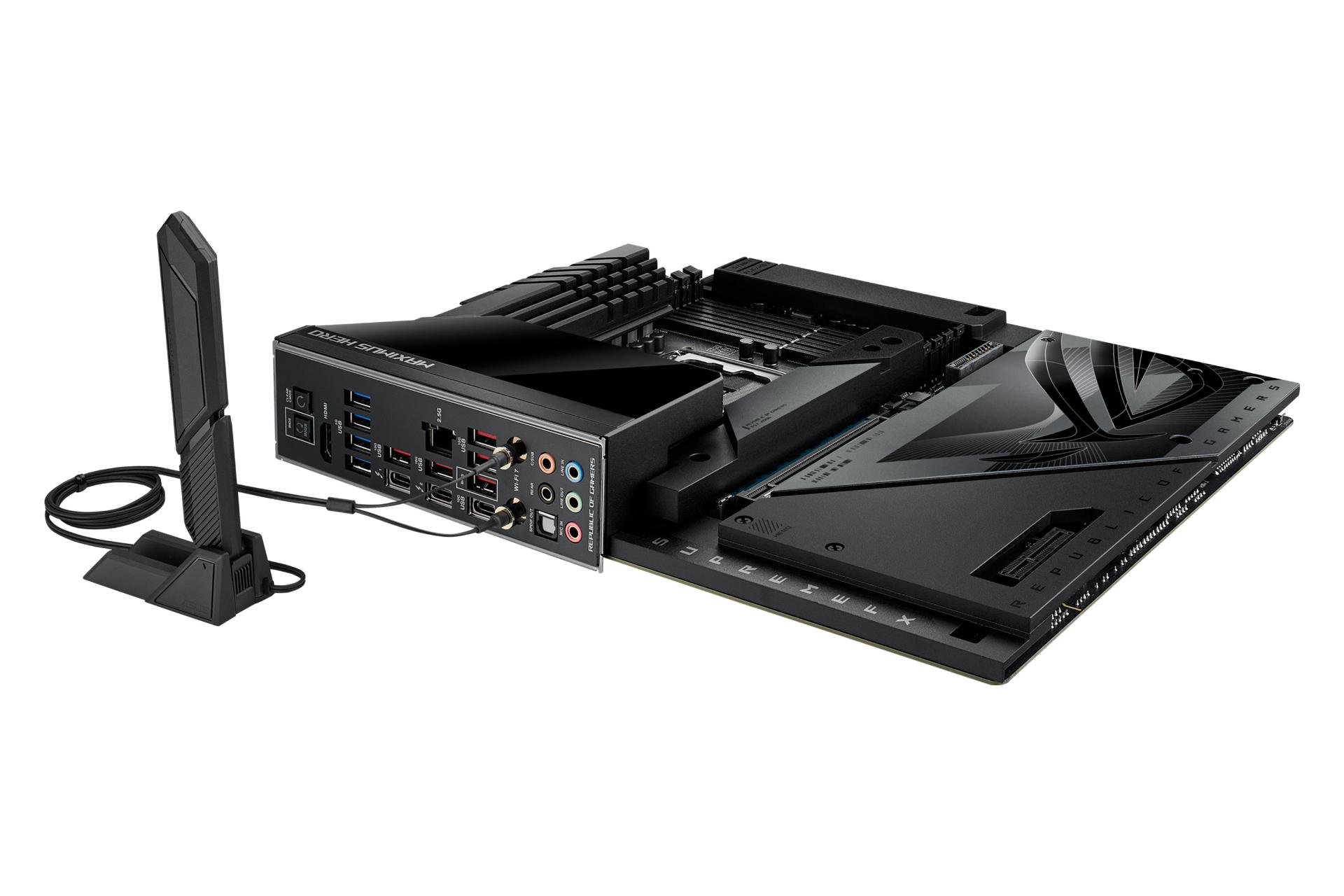 مادربرد ایسوس ASUS ROG MAXIMUS Z790 HERO BTF به همراه آنتن وای فای