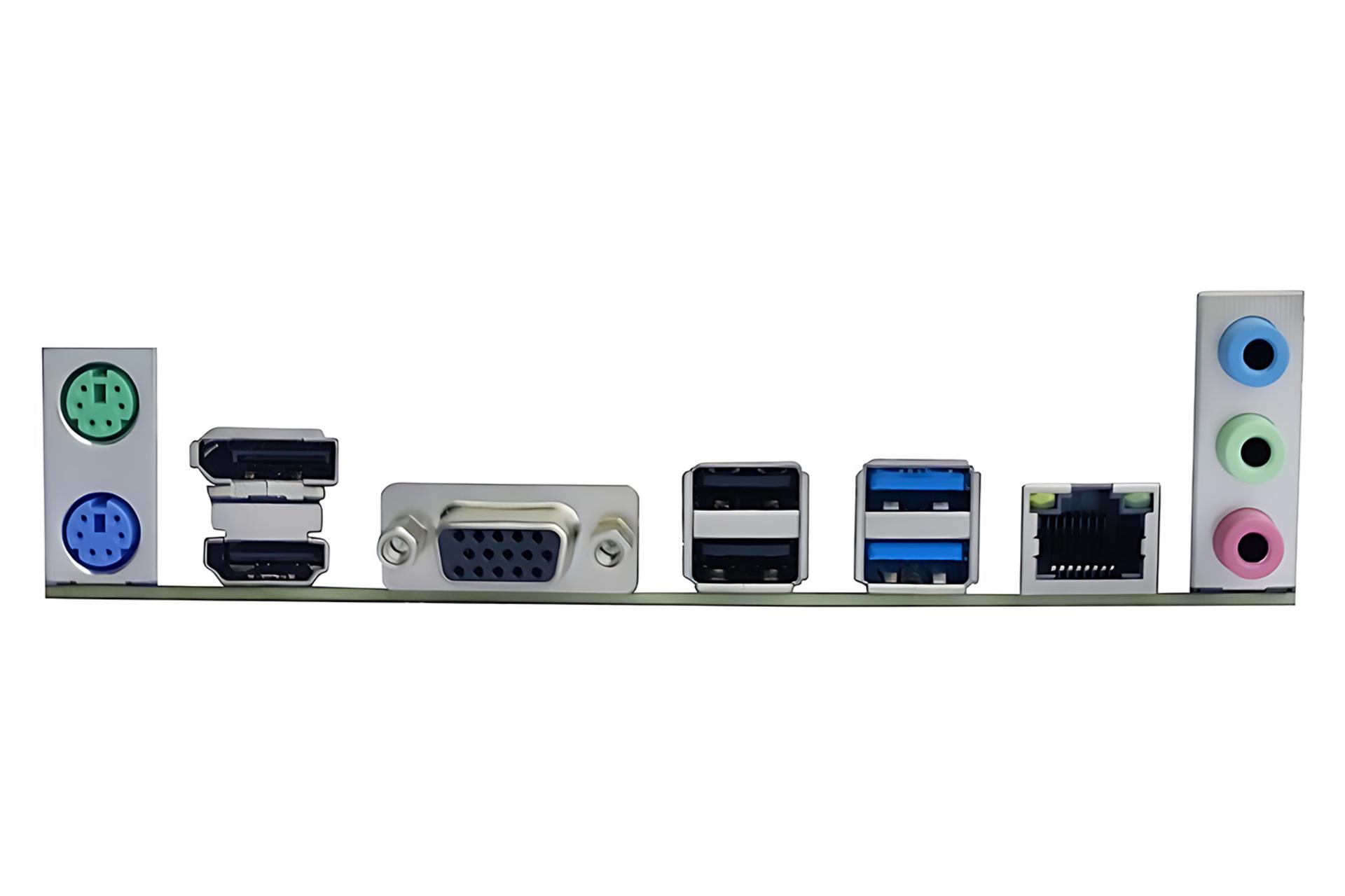 درگاه های مادربرد آرکتک ARKTEK AK-H610MB EG