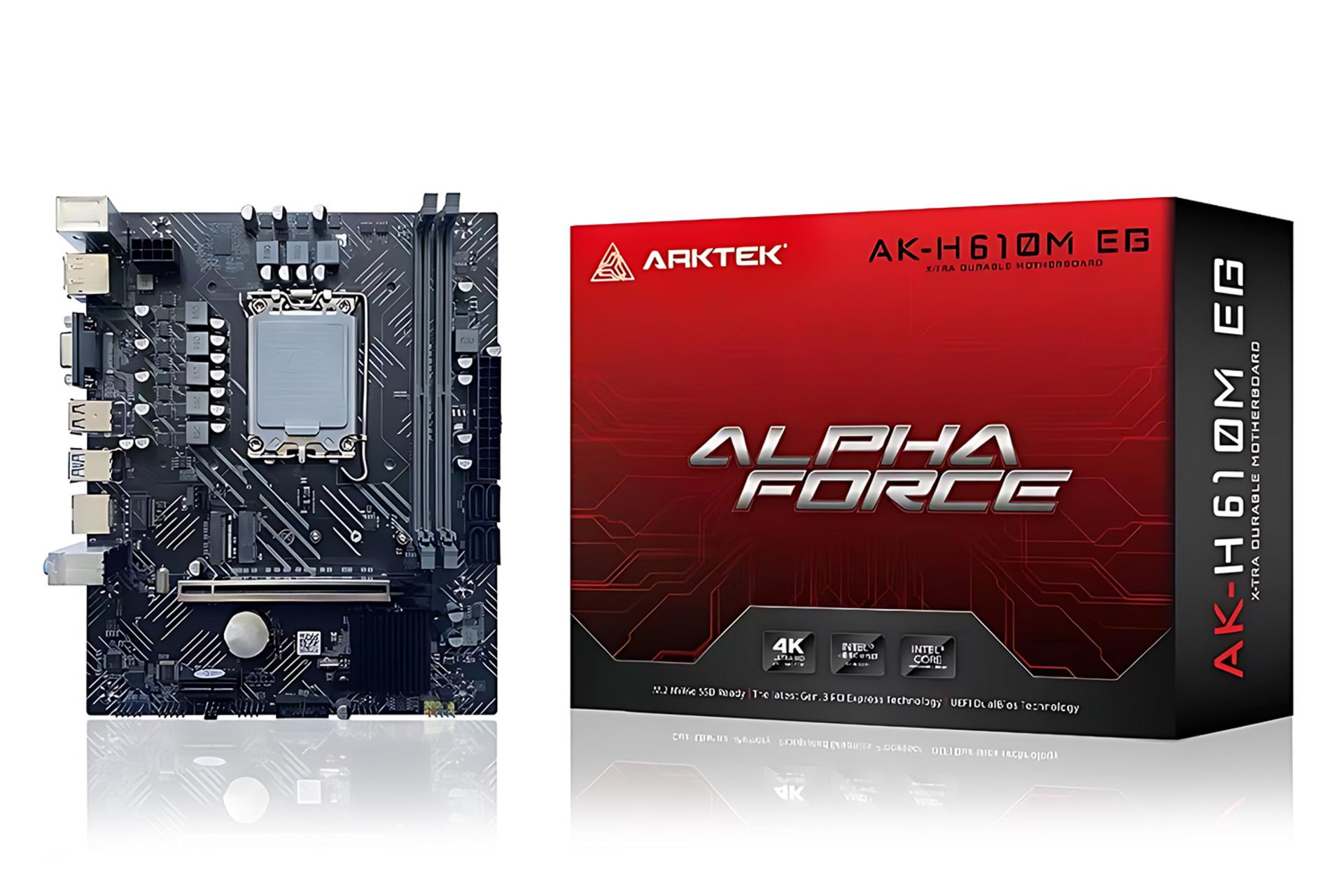 مادربرد آرکتک ARKTEK AK-H610MB EG به همراه جعبه