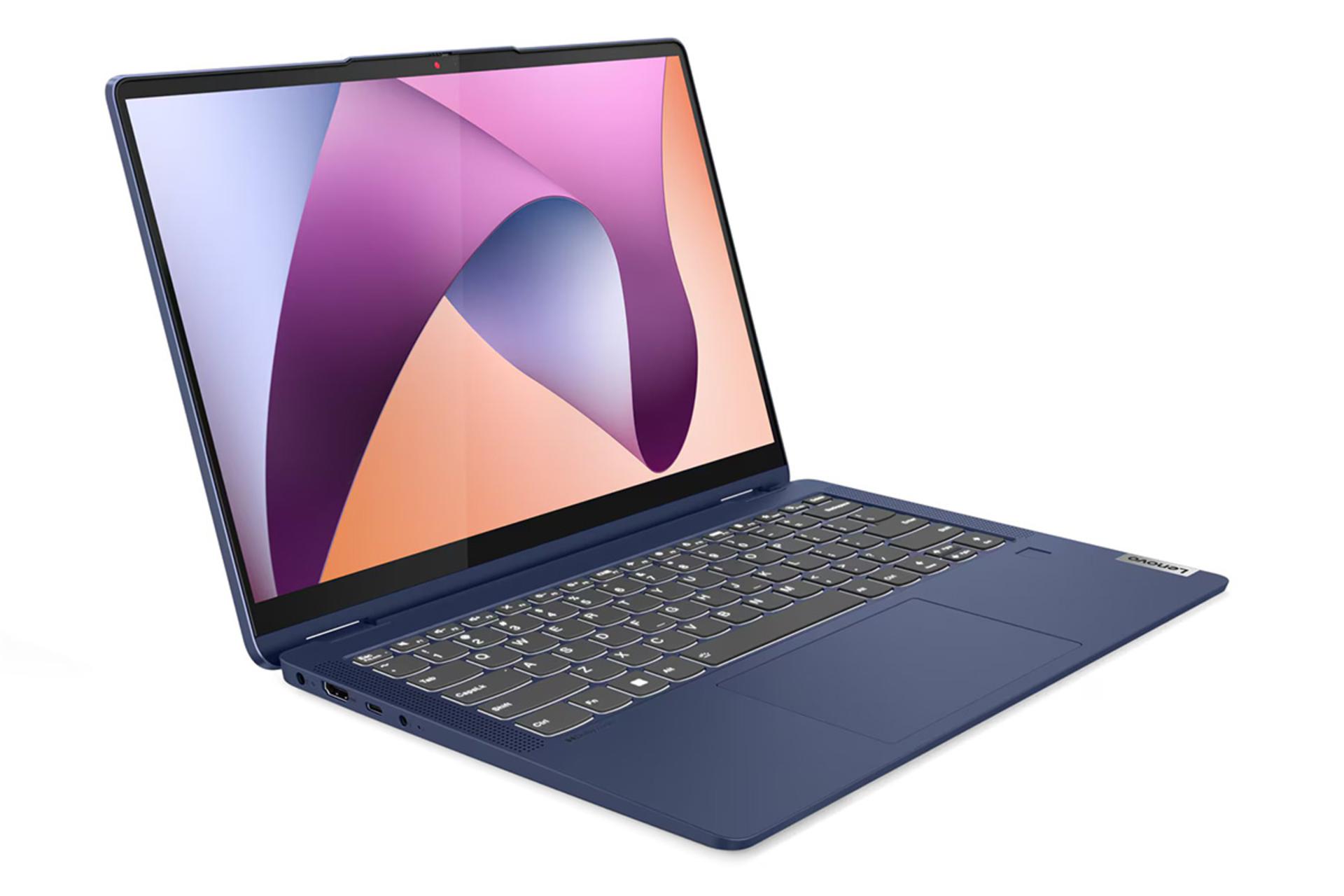 لپ تاپ لنوو Lenovo IdeaPad Flex 5 14ABR8 نمای جلو و چپ