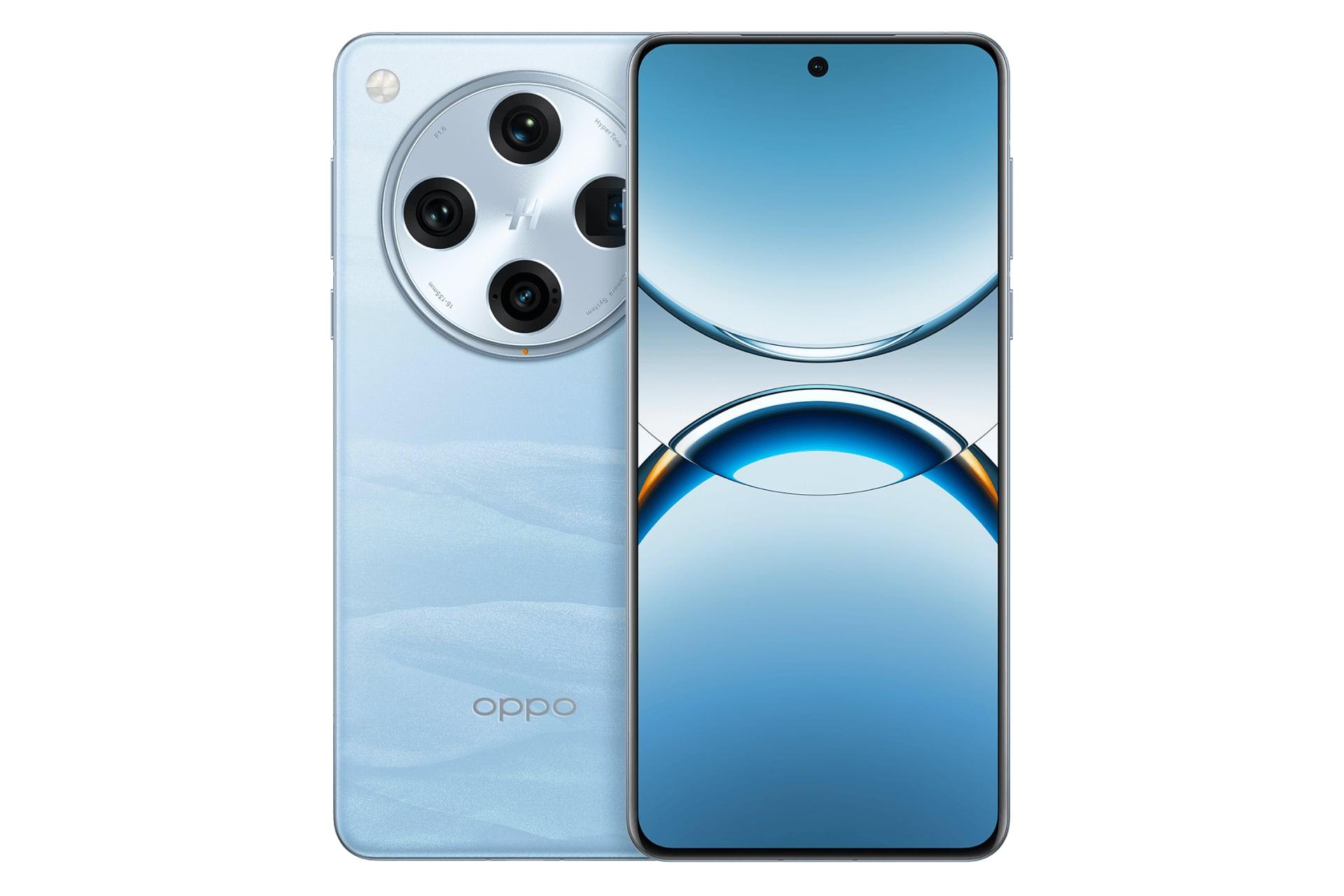 پنل جلو و پشت گوشی موبایل فایند X8 پرو اوپو آبی / Oppo Find X8 Pro