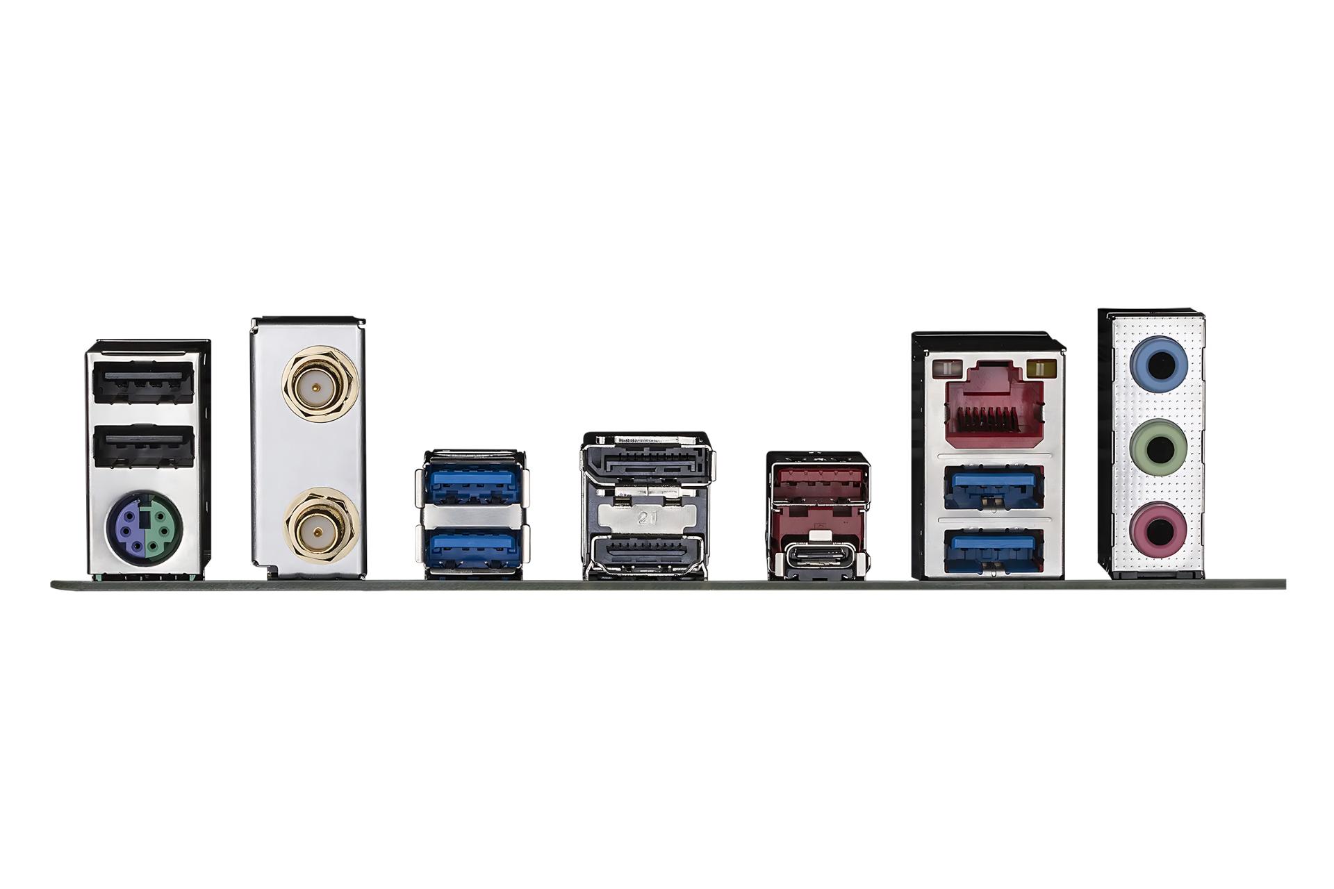 درگاه های مادربرد گیگابایت GIGABYTE Z790 D AC (rev. 1.0)