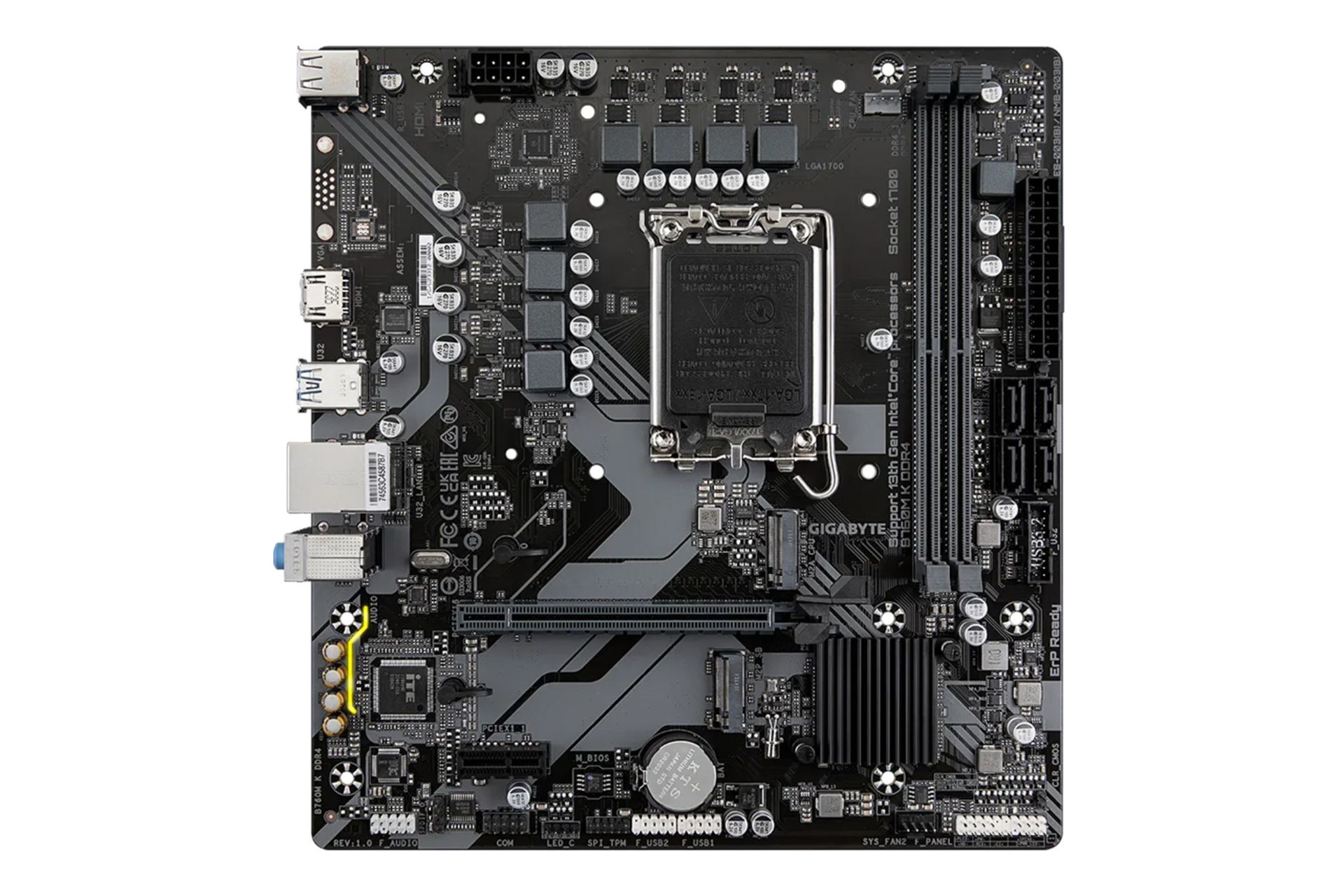 مادربرد گیگابایت GIGABYTE B760M K DDR4 (rev. 1.0)