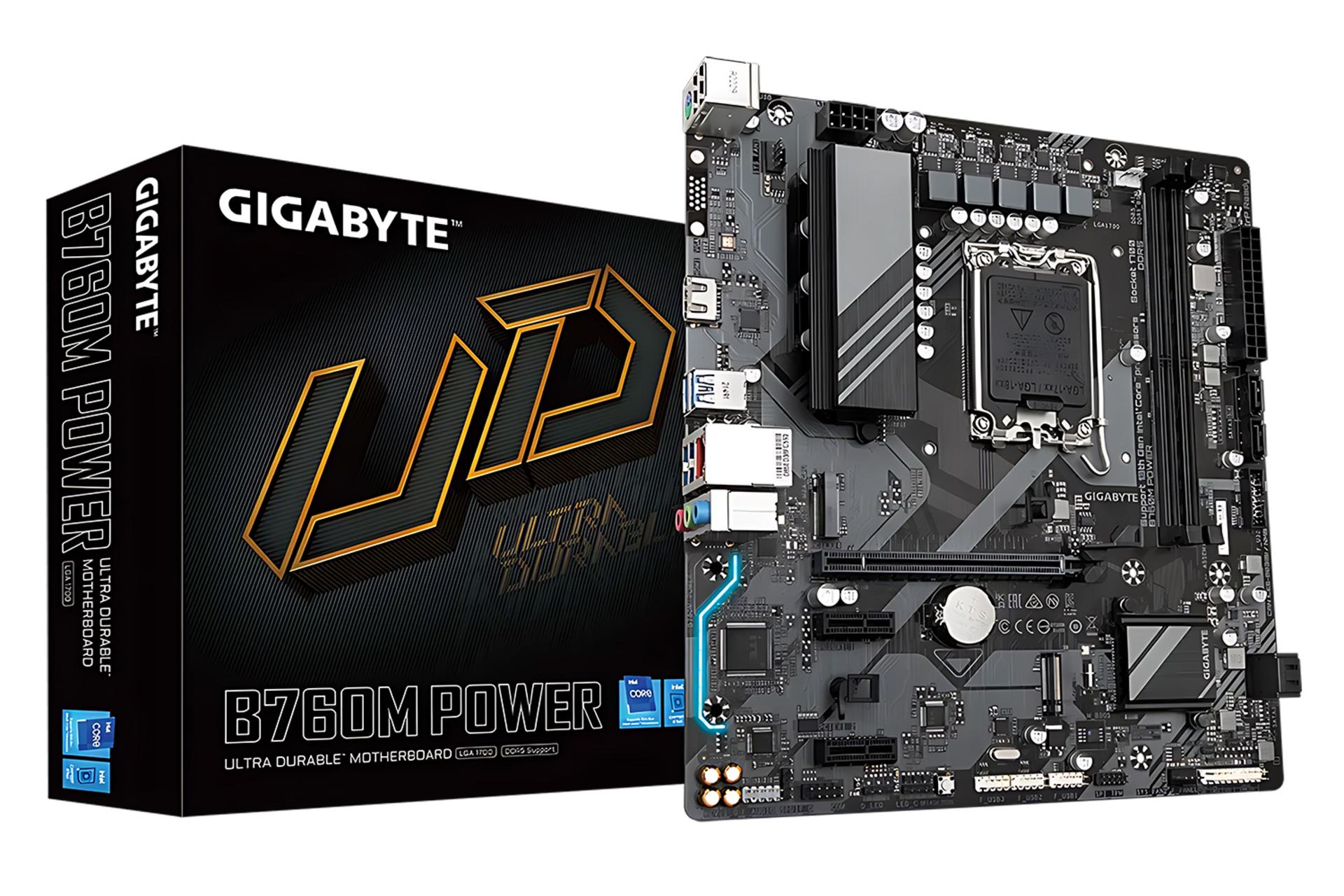 جعبه مادربرد گیگابایت GIGABYTE B760M POWER (rev. 1.0)