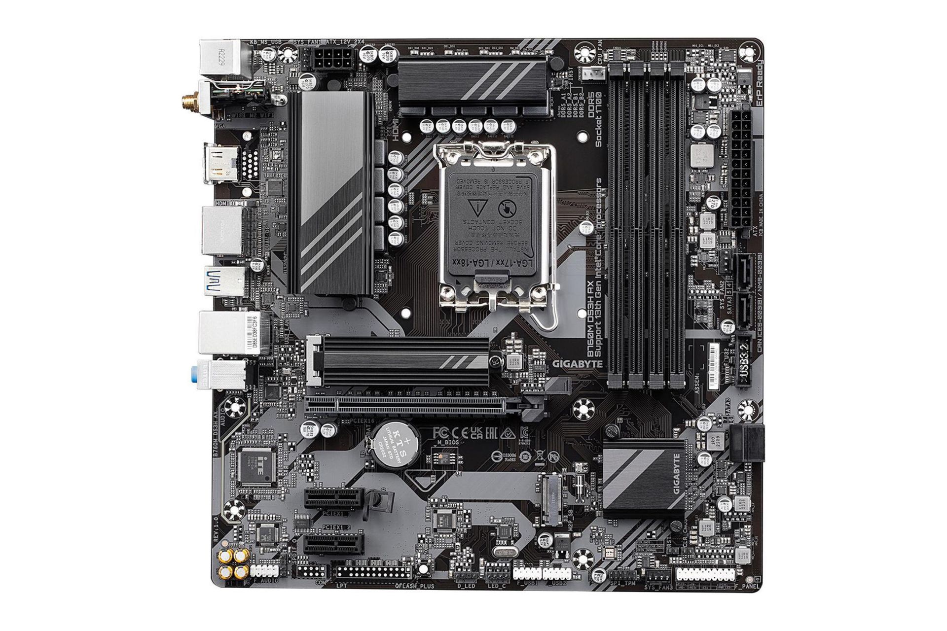 مادربرد گیگابایت GIGABYTE B760M DS3H AX (rev. 1.x)