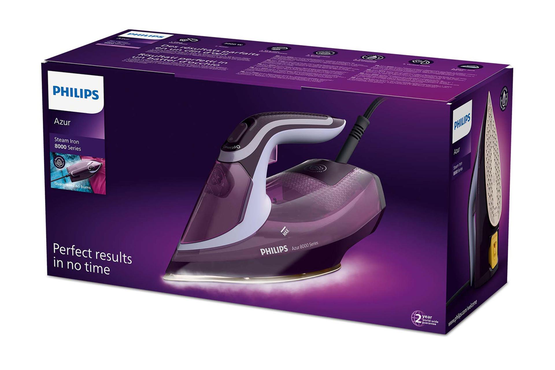 اتو بخار فیلیپس Philips DST8021 جعبه و بسته بندی