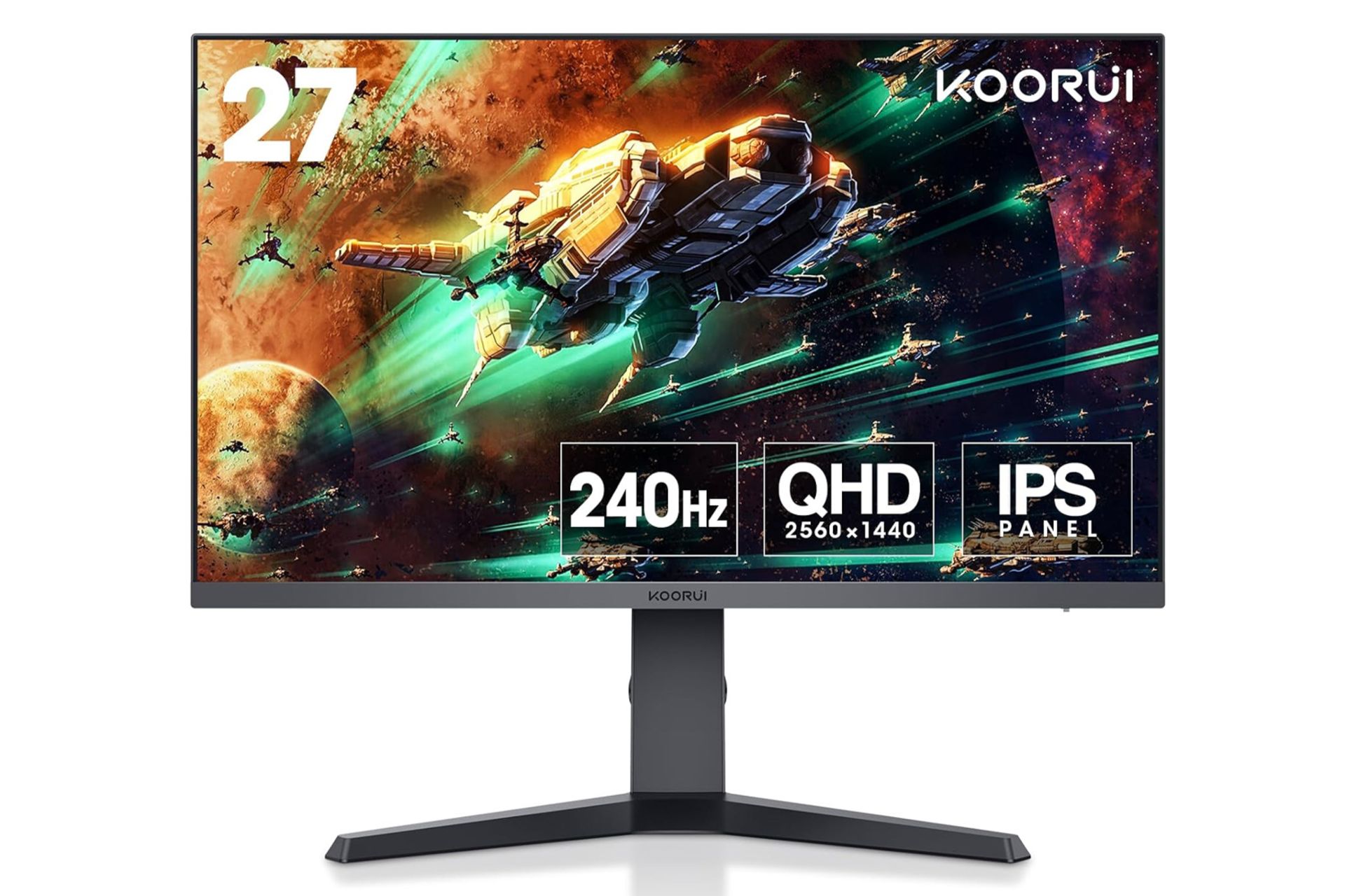 رزولوشن و کیفیت تصویر مانیتور کووری 27 اینچ مدل 27E3QK