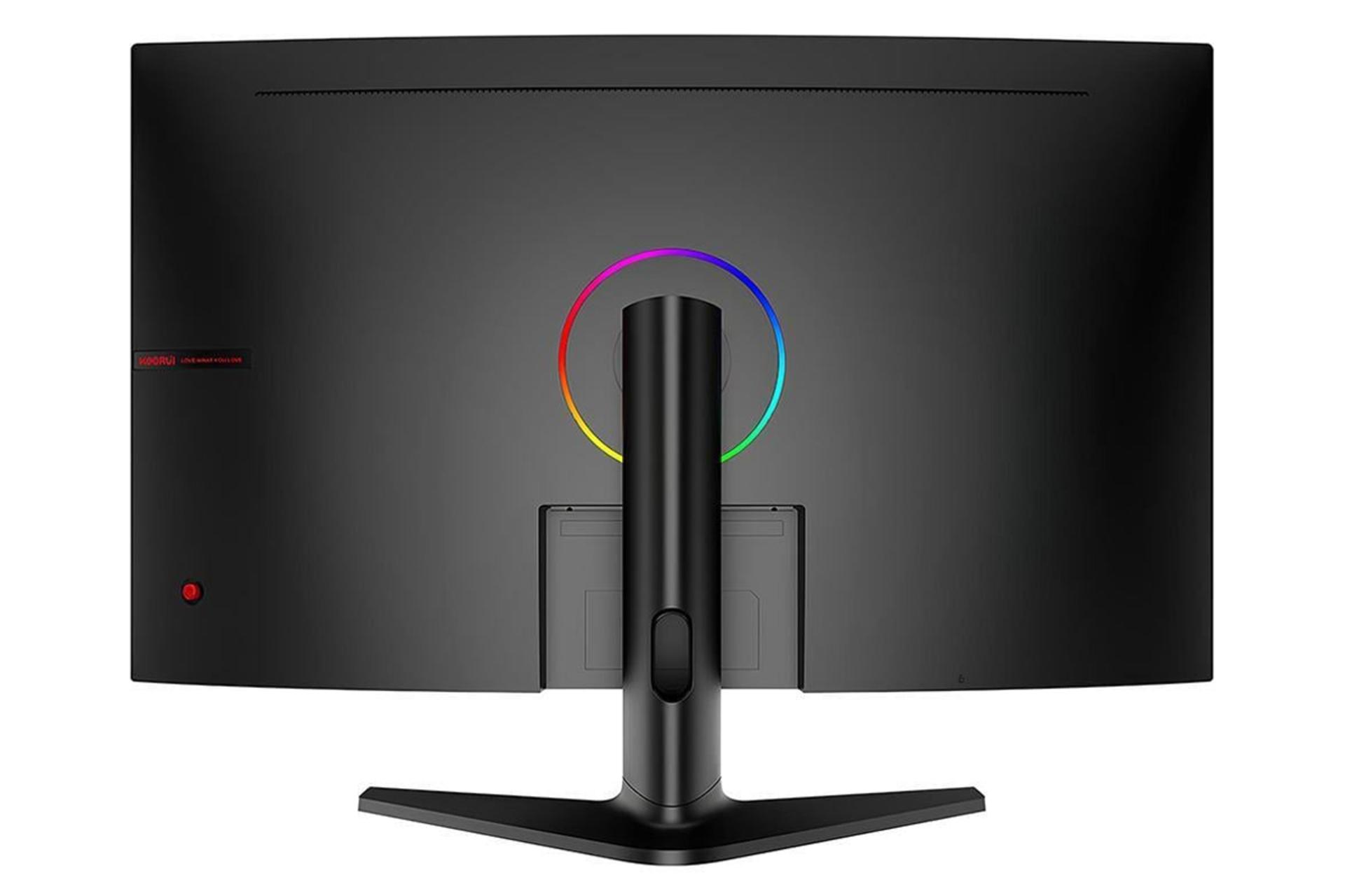 نمای پشت و بدنه مانیتور کووری 32 اینچ مدل GA01