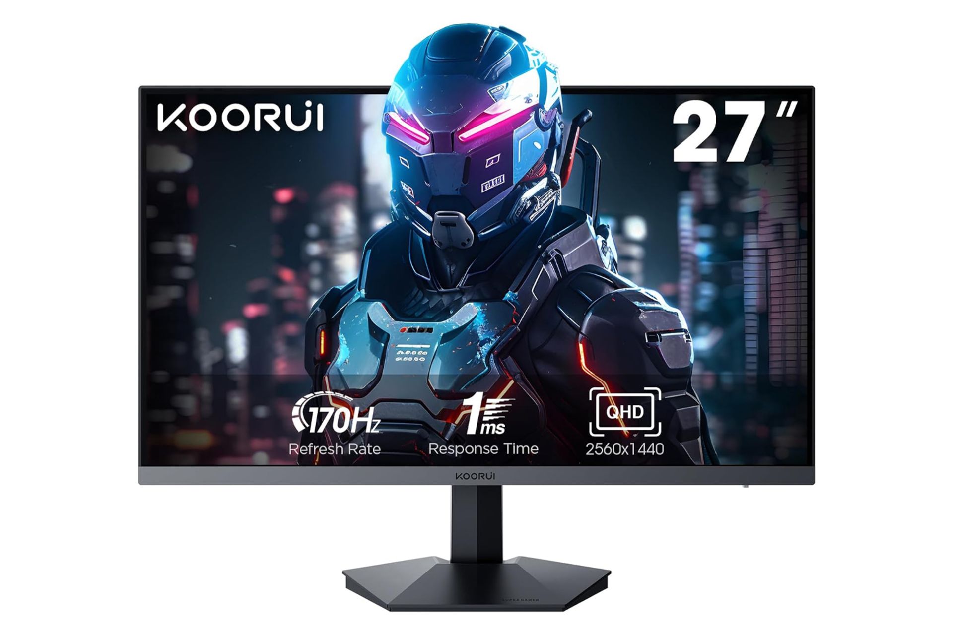 رزولوشن و کیفیت تصویر مانیتور کووری 27 اینچ مدل GN07