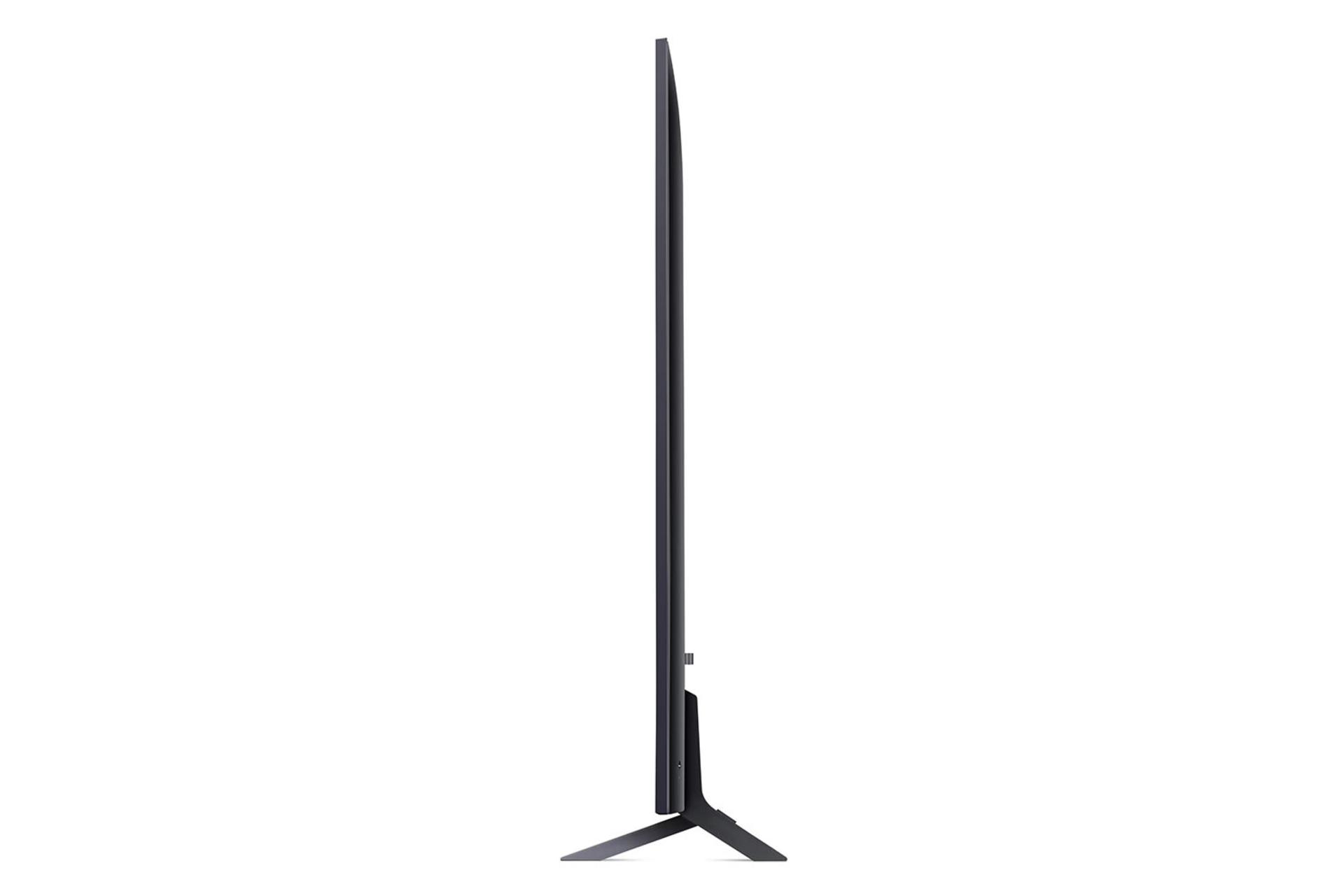 تلویزیون ال جی LG QNED80 2024 نمای جانبی