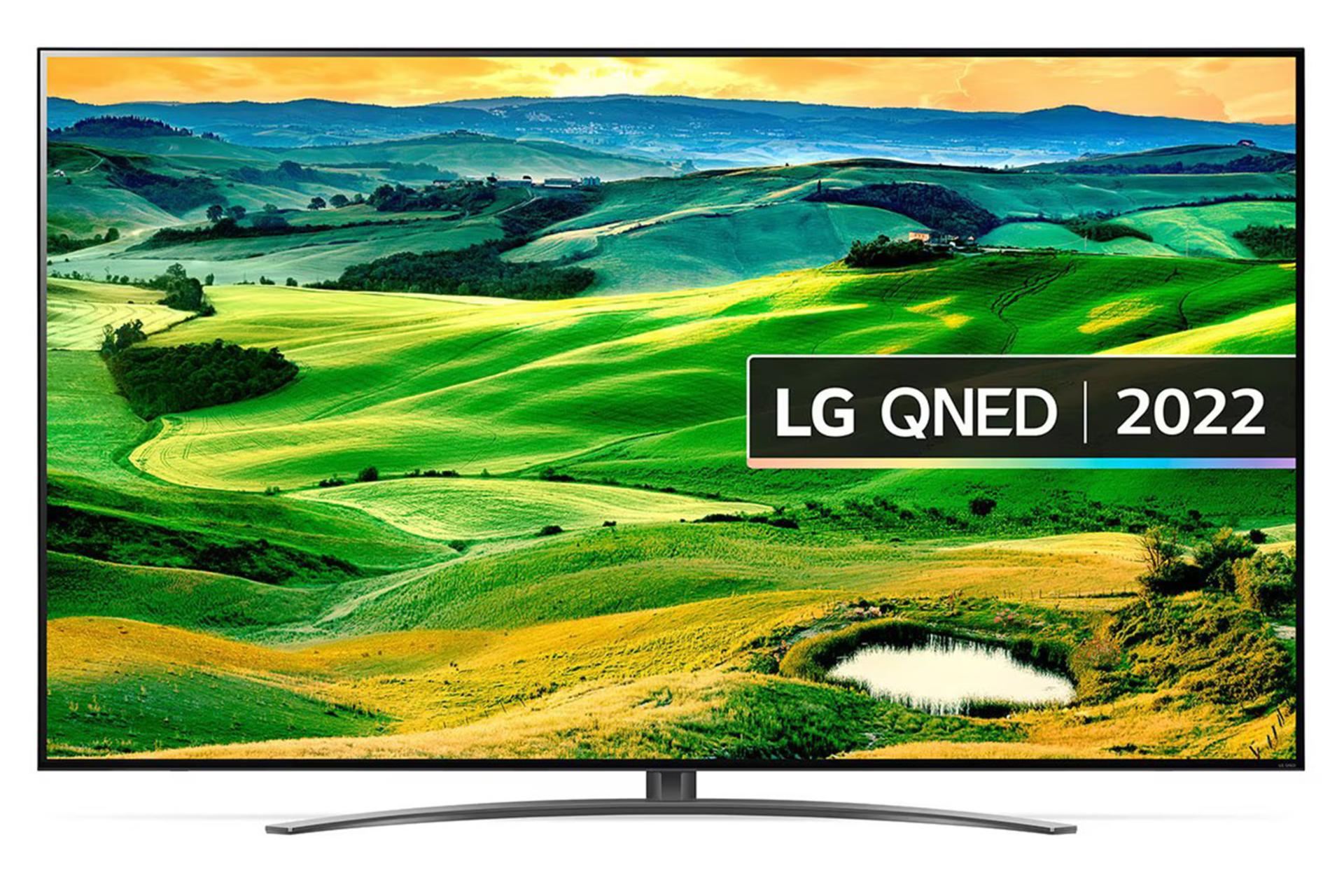 تلویزیون ال جی LG QNED81 2022 نمای جلو