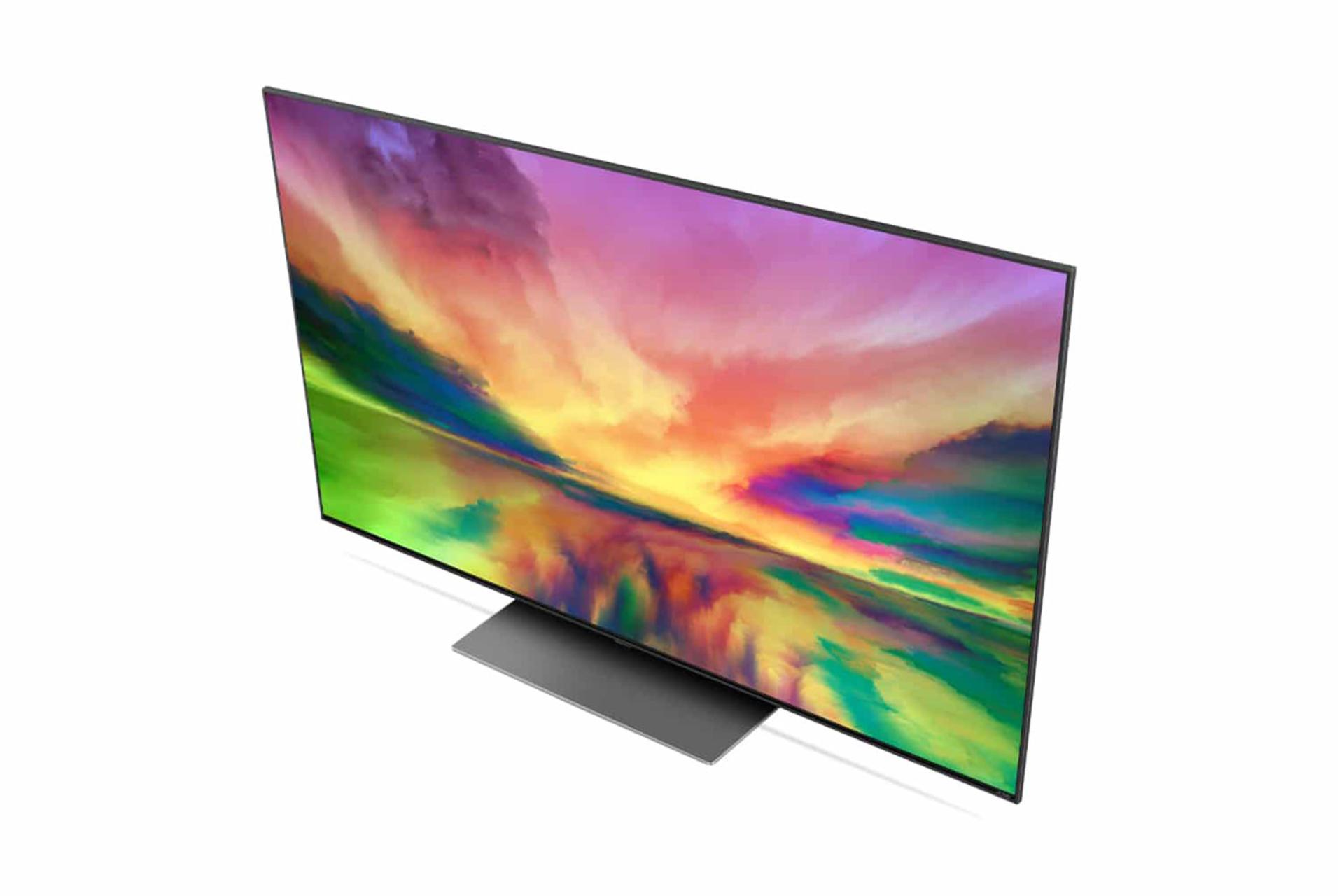 تلویزیون ال جی LG QNED82 2023 نمای جلو و بالا