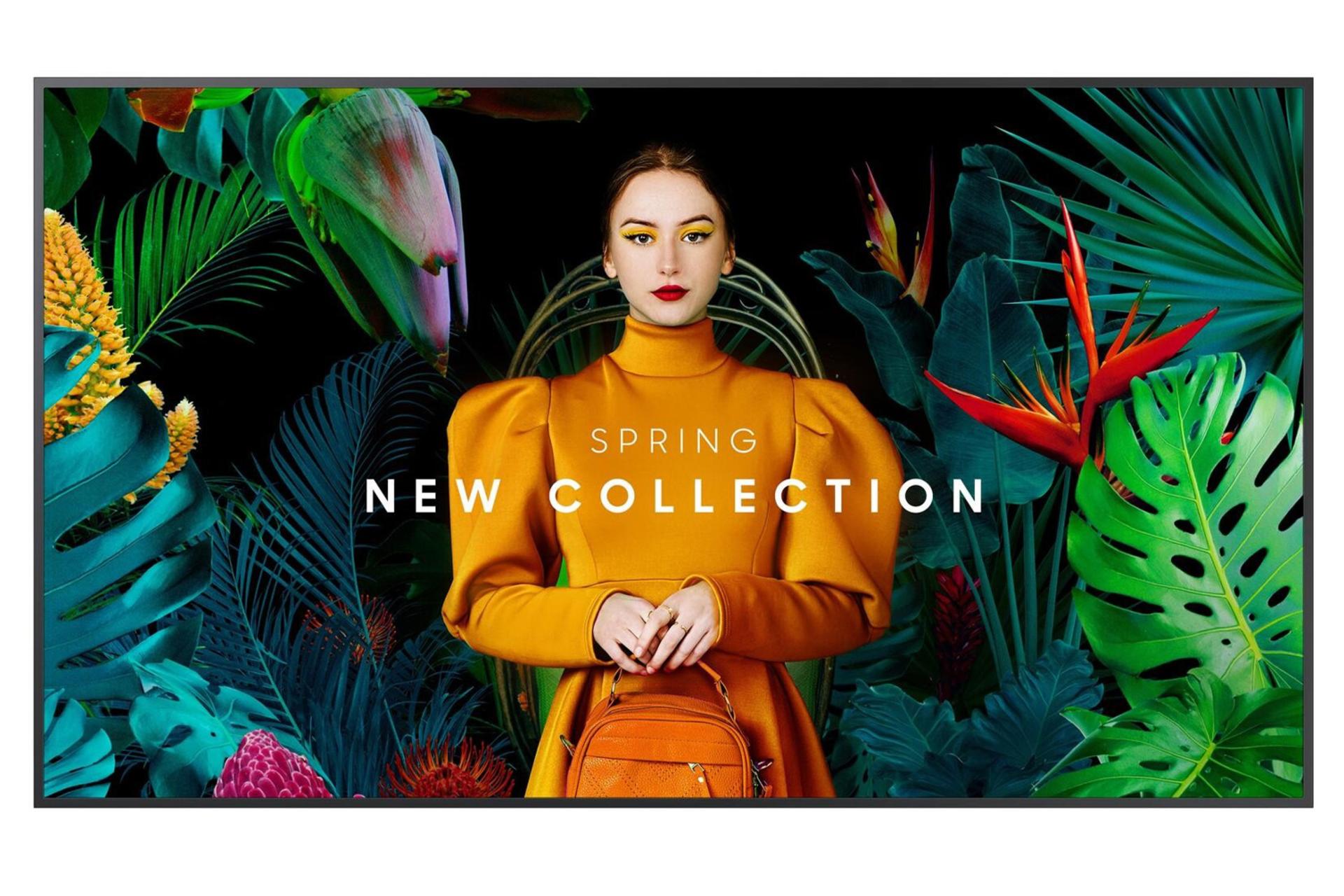 رزولوشن و کیفیت تصویر مانیتور سامسونگ 75 اینچ مدل Crystal UHD Signage QM75C