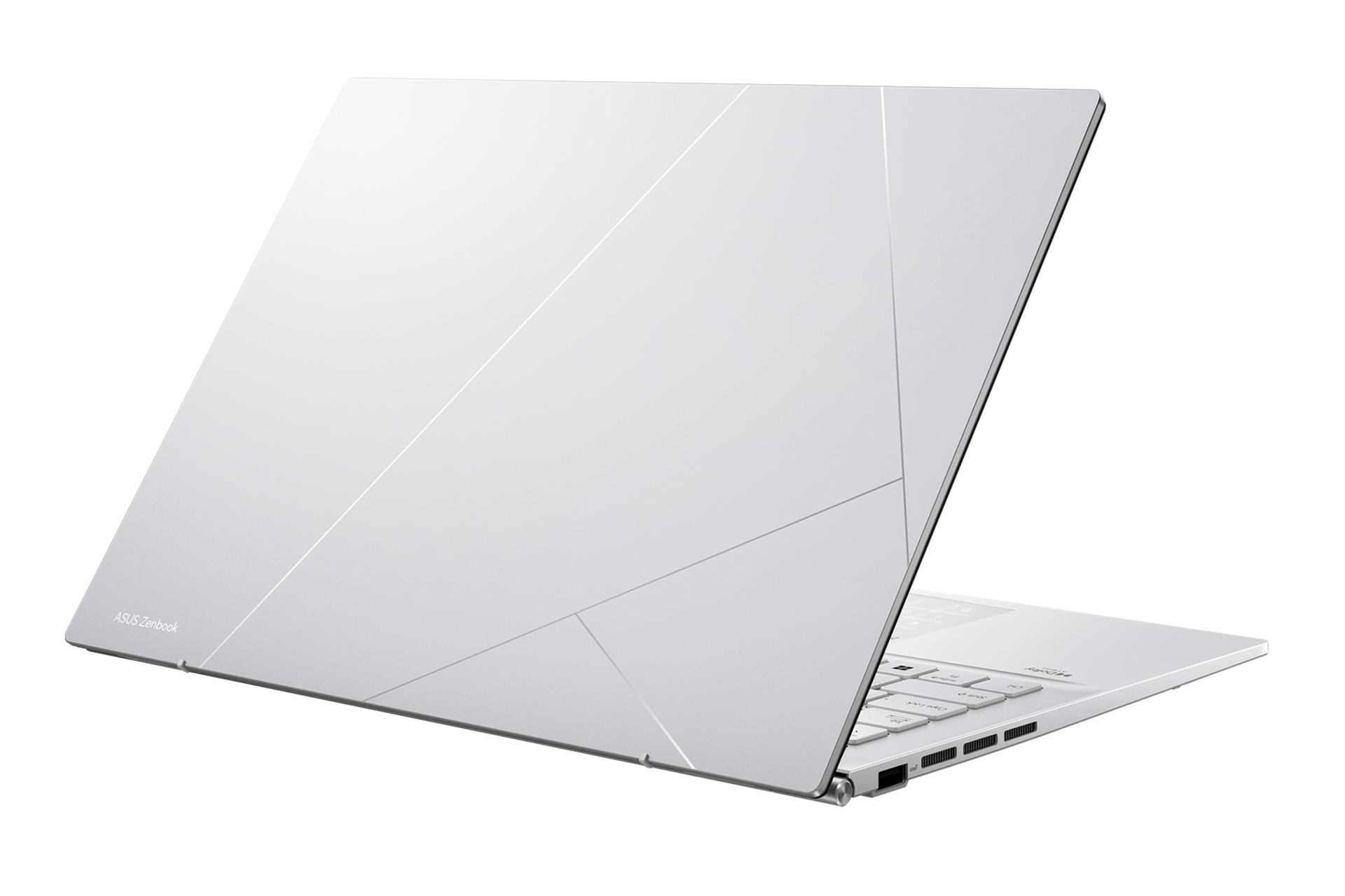 لپ تاپ ایسوس ASUS Zenbook 14 OLED UX3402VA رنگ نقره ای نمای پشت